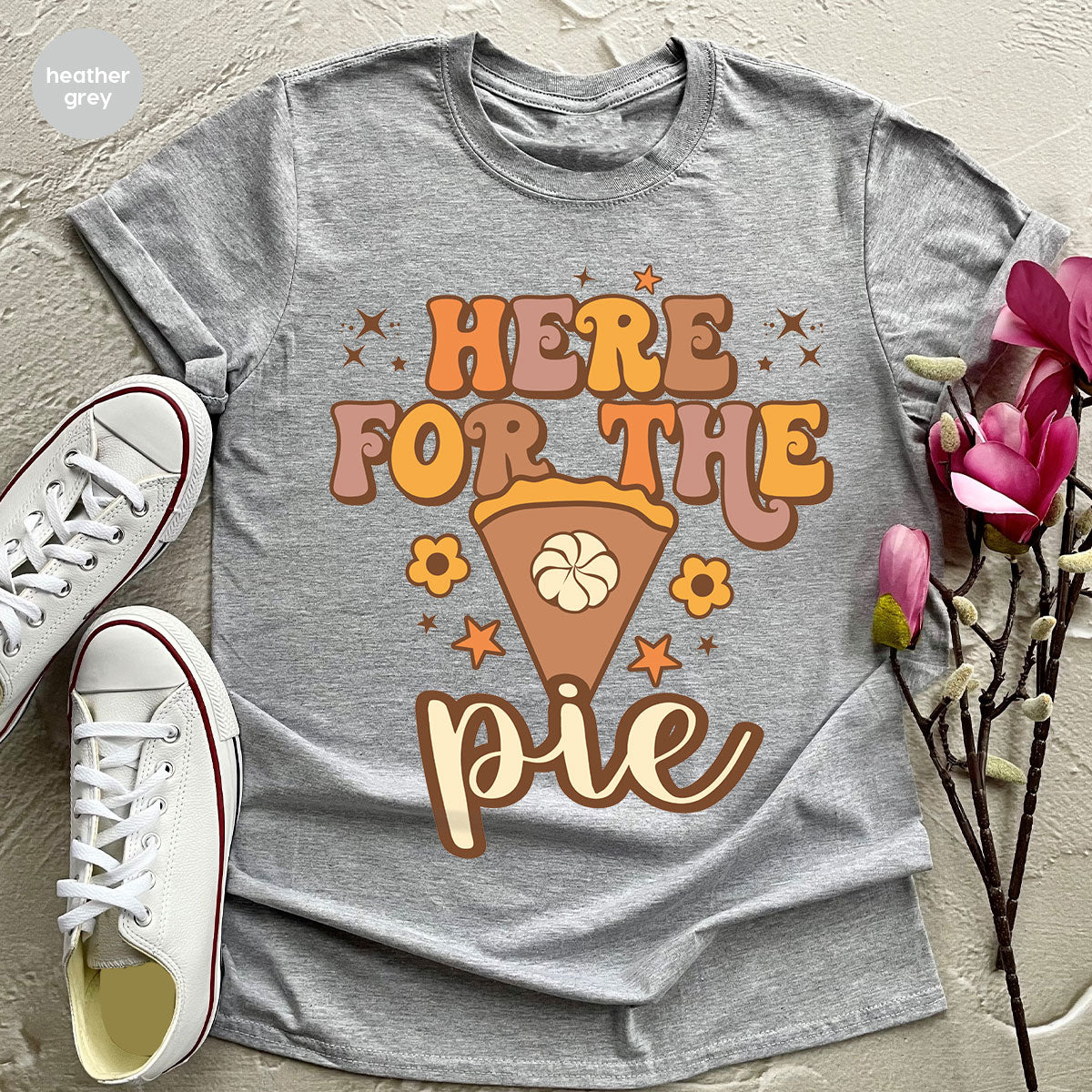 Here For The Pie Shirt, Funny Halloween Shirt, Cute Halloween Hoodie and Sweatshirt