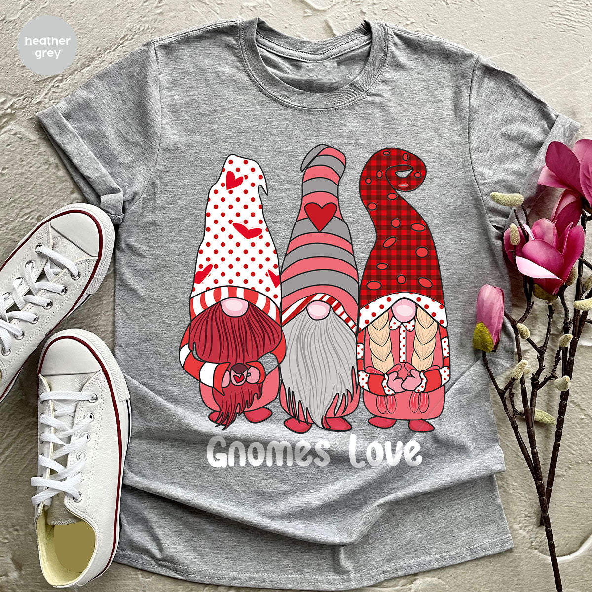 Gnomes Love Shirt, Love 4ever Shirt, Best Love T-Shirt, Valentine's Day Shirt 2023