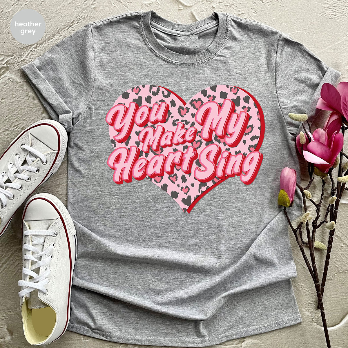 You Make My Heart Sing Shirt, Valentine's Day Romantic Gift