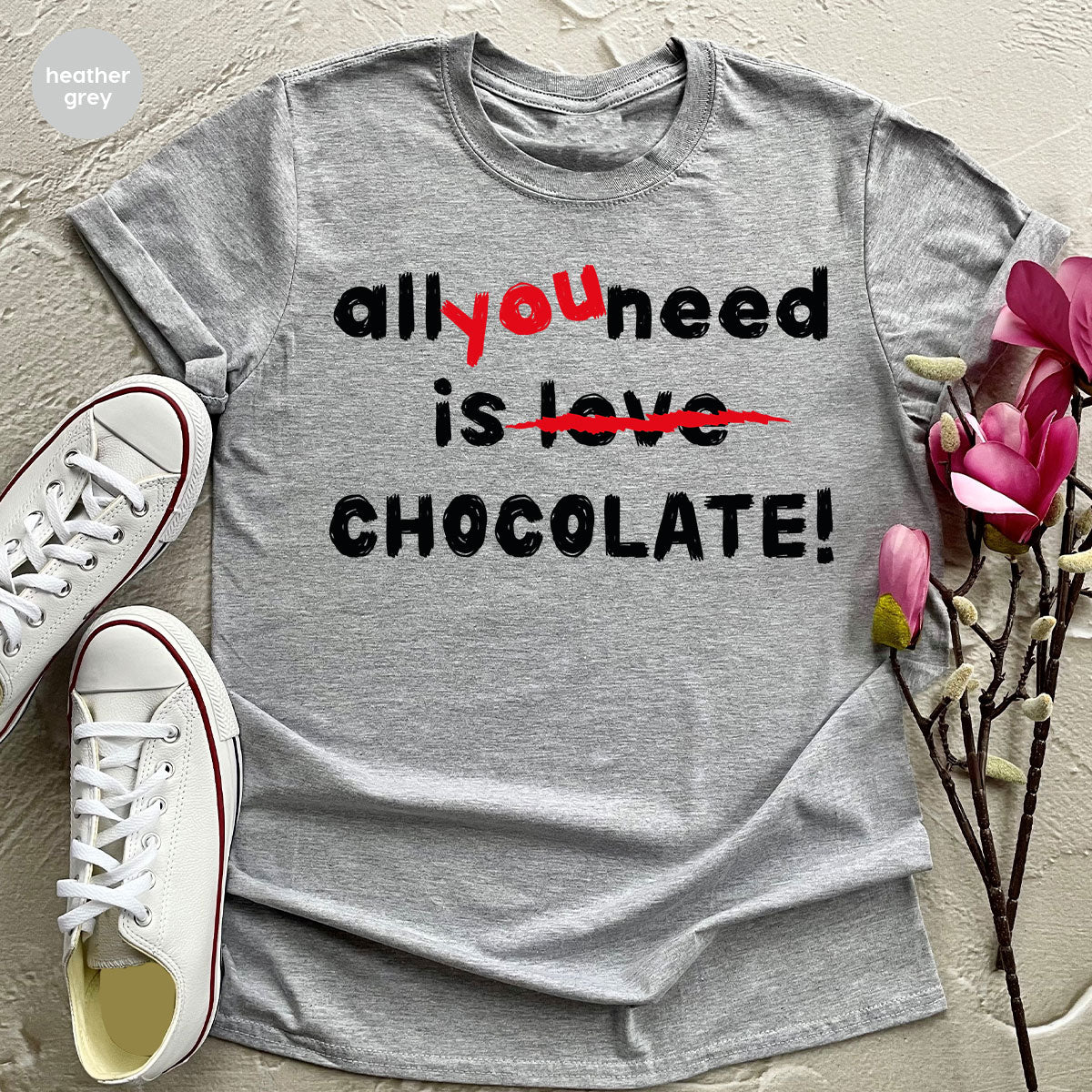 Anti Love Shirt, Chocolate T-Shirt, Anti Valentine's Day T-Shirt