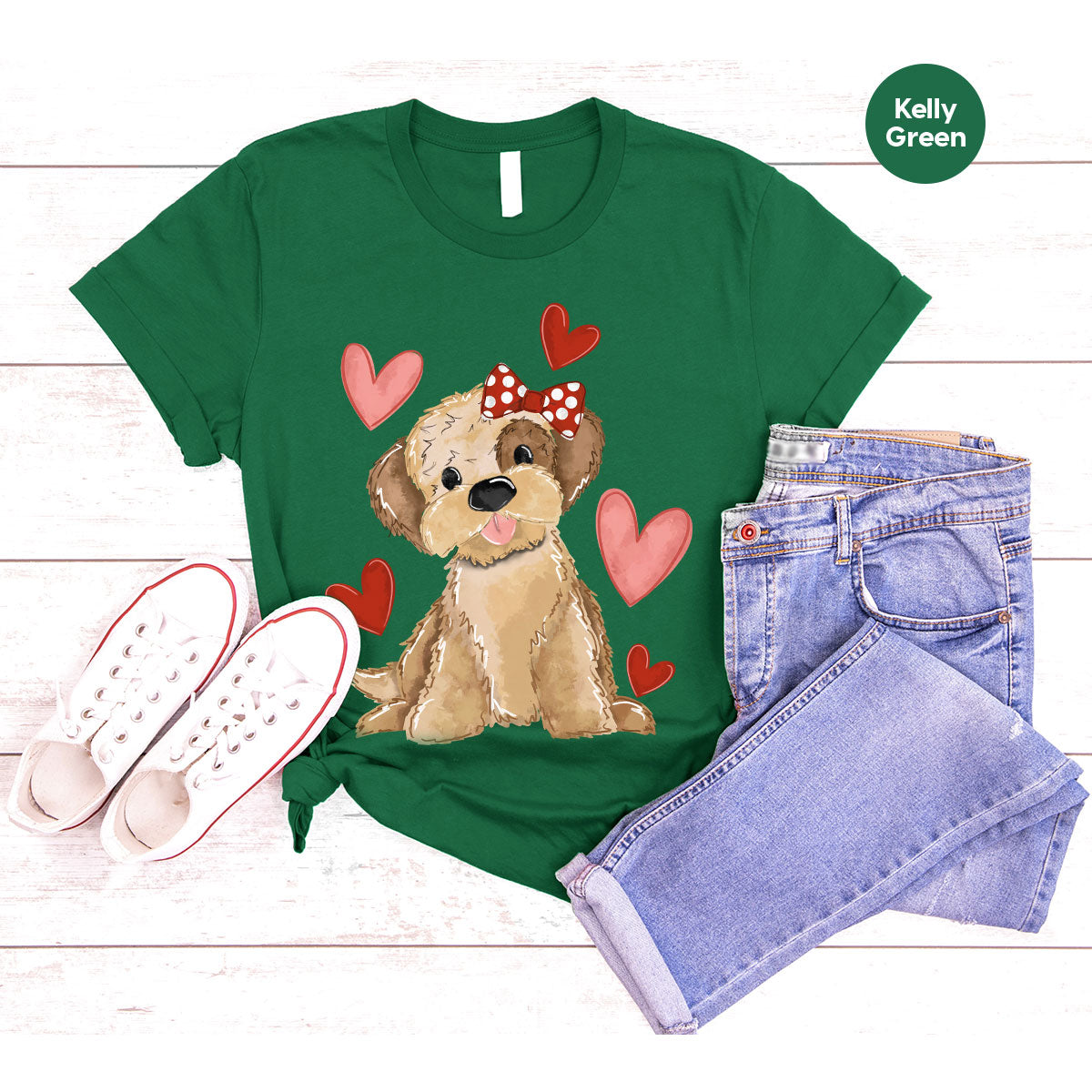 Sweet Dog Shirt, Valentine's Day Dog Lover Shirt, Pet T-Shirt, Pet Lover Tee