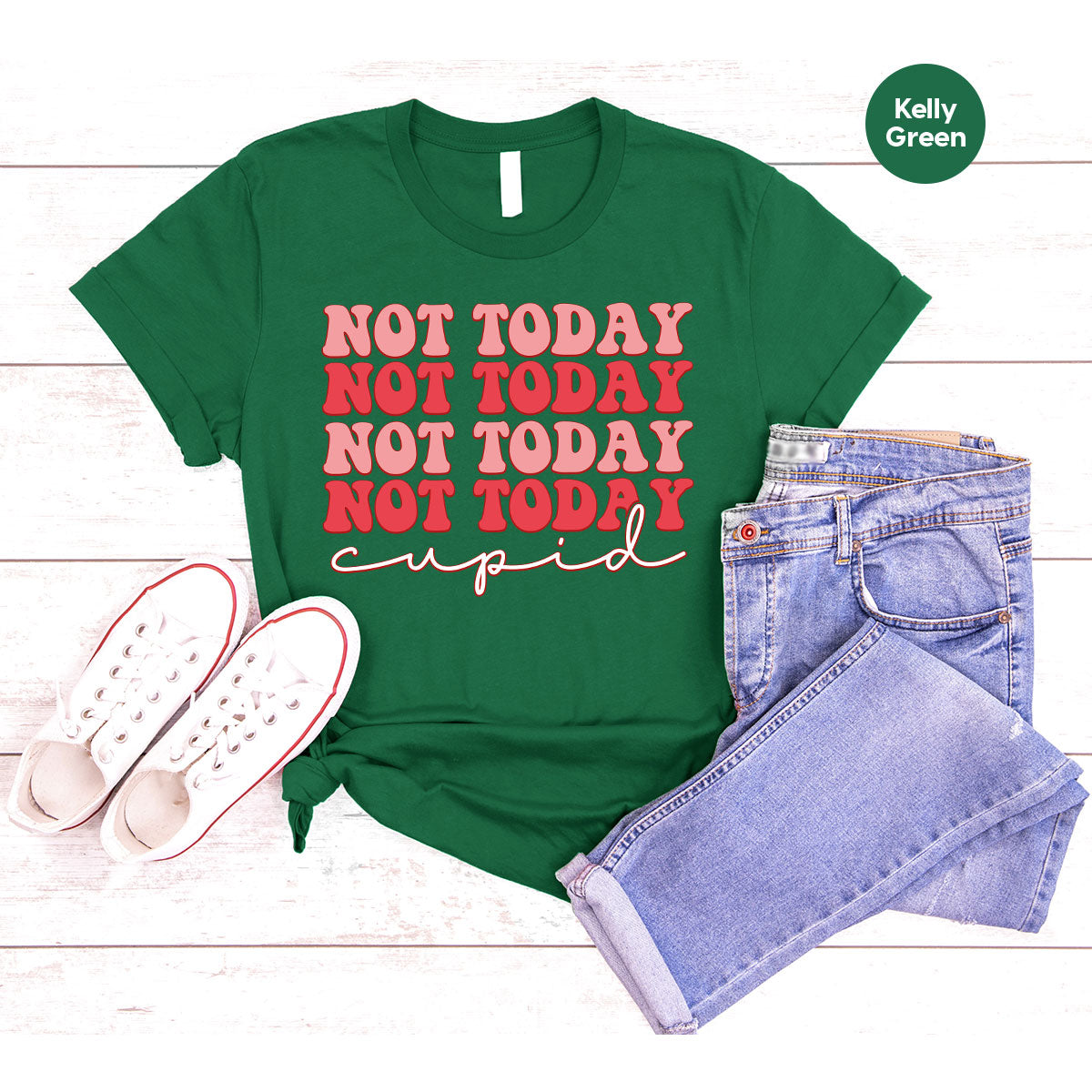 Not Today Shirt, Cupid T-Shirt, Cute Tee