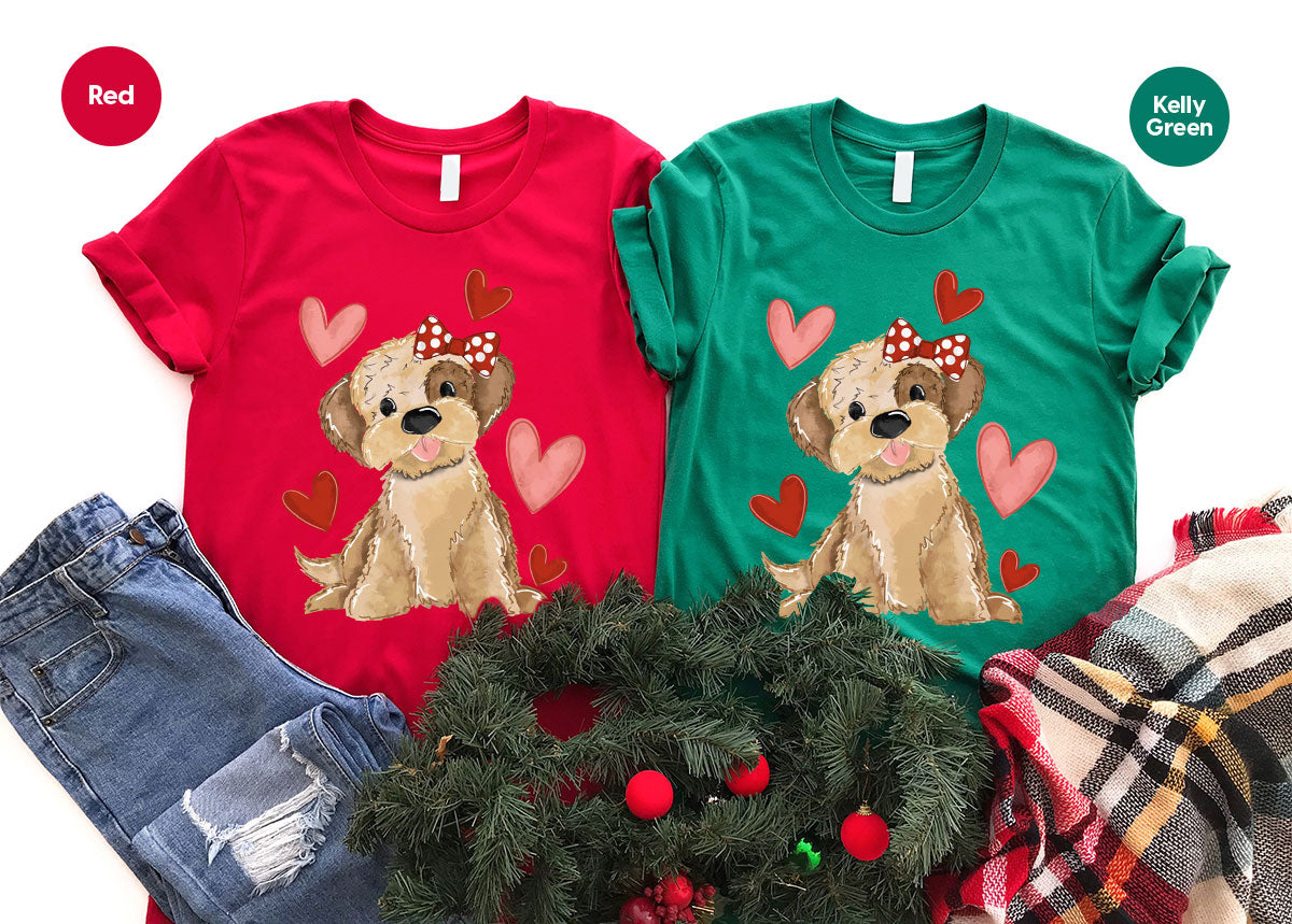 Sweet Dog Shirt, Valentine's Day Dog Lover Shirt, Pet T-Shirt, Pet Lover Tee