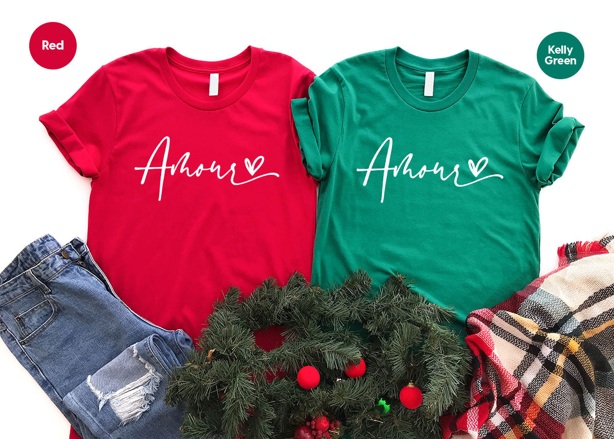 Among T-Shirt, Love Shirt, Among Heart T-Shirt, Valentine's Tee