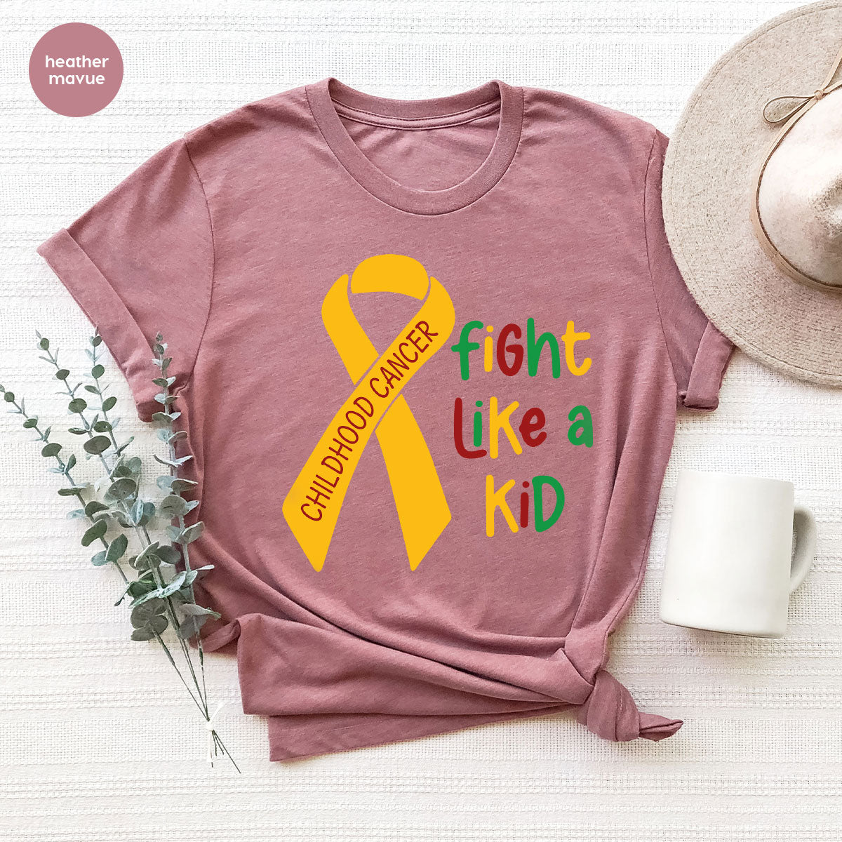 Fighting Like A Kid Shirt, Cancer Fight Shirt, Childhood Canver Fighter t-Shirt, Gift For Cancer Kids