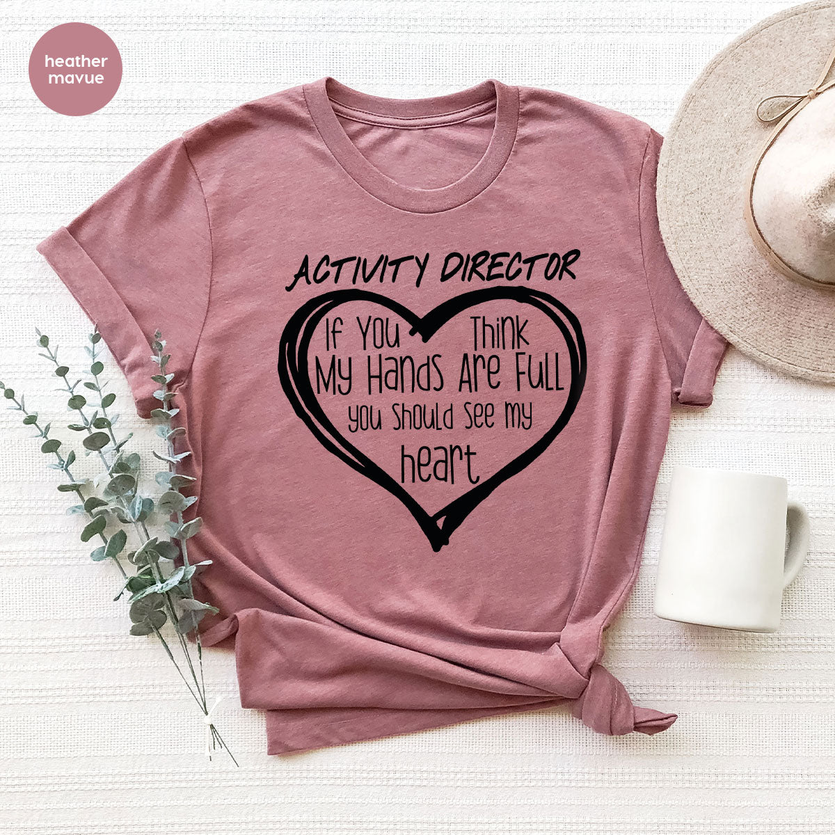 Activity Director Shirt, Love Shirt, Heart Shirt, Gift For Couples