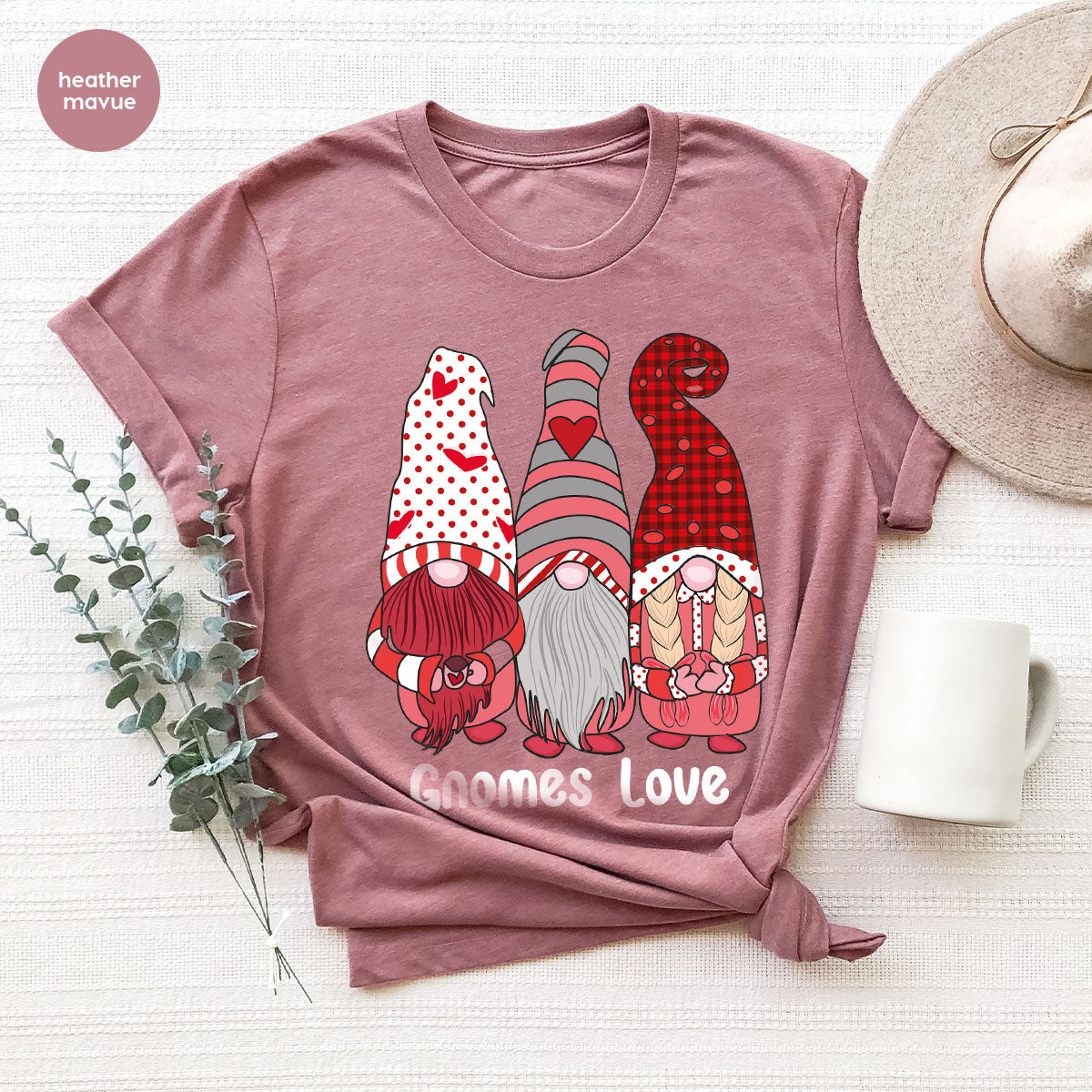 Gnomes Love Shirt, Love 4ever Shirt, Best Love T-Shirt, Valentine's Day Shirt 2023