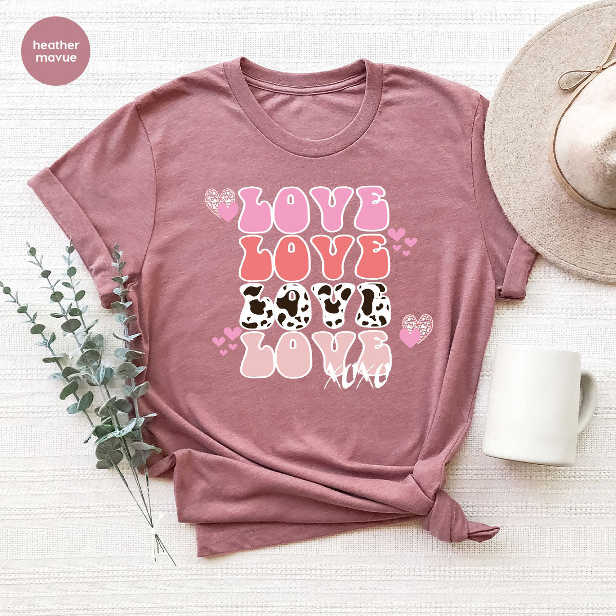 Love Shirt, Love Day T-Shirt, Valentine's Day Tee, 2023 Valentine's Day Gift