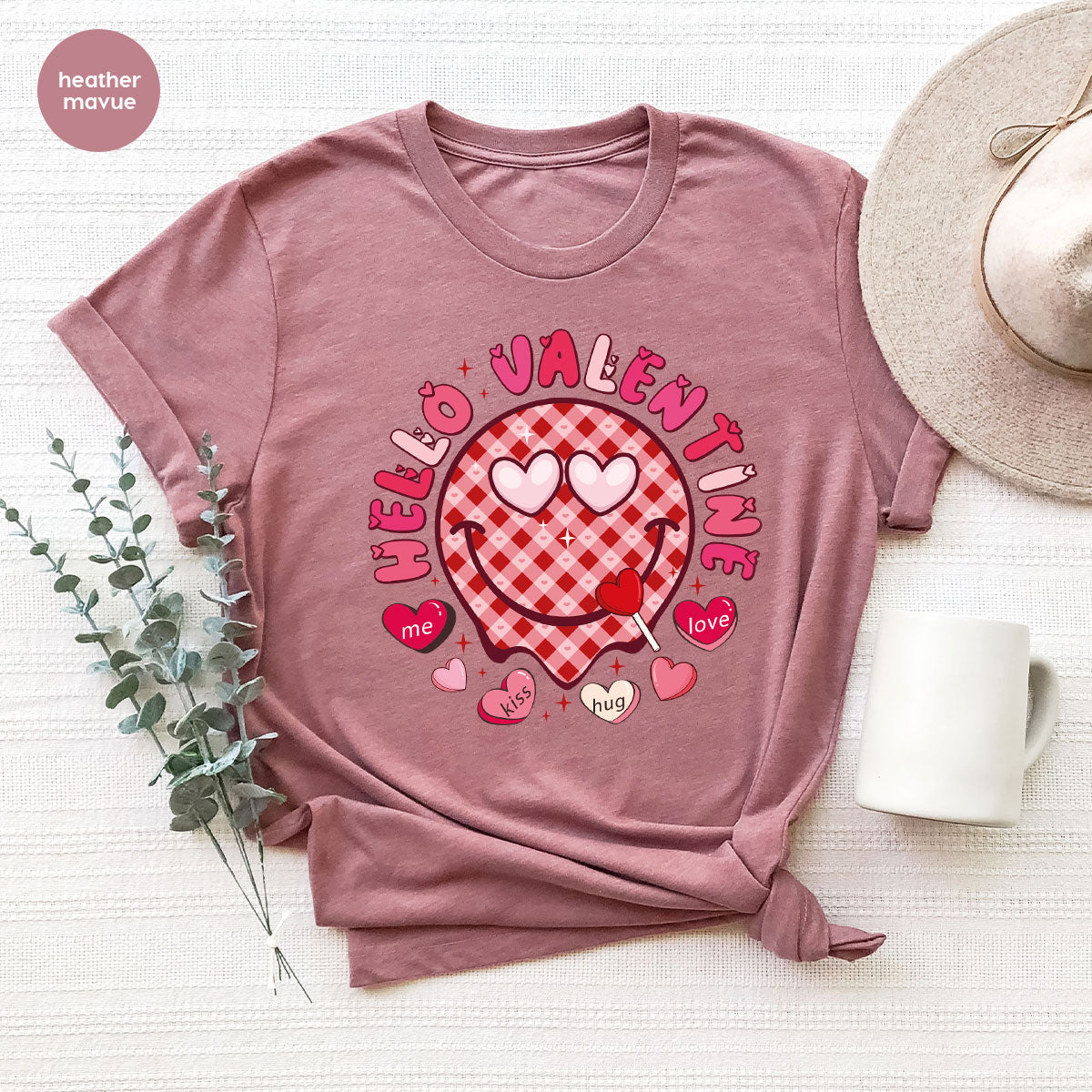 Hello Valentine Shirt, Valentine's Day Love Shirt, Gift for My Love T-Shirt