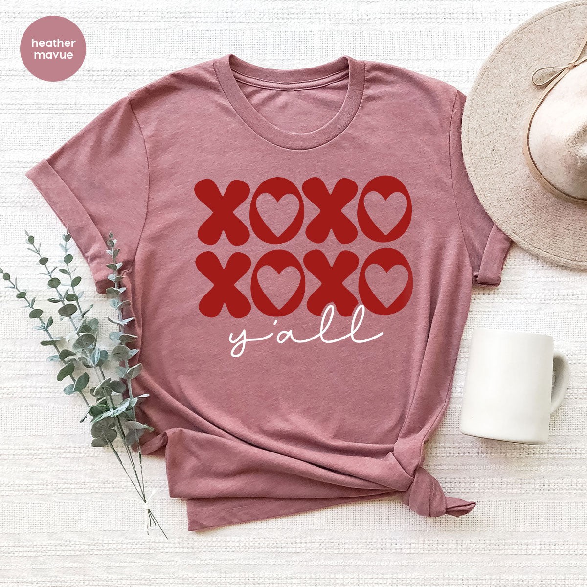 XOXO Shirt, Love Shirt, Valentine's Day T-Shirt, Couple Match Shirt