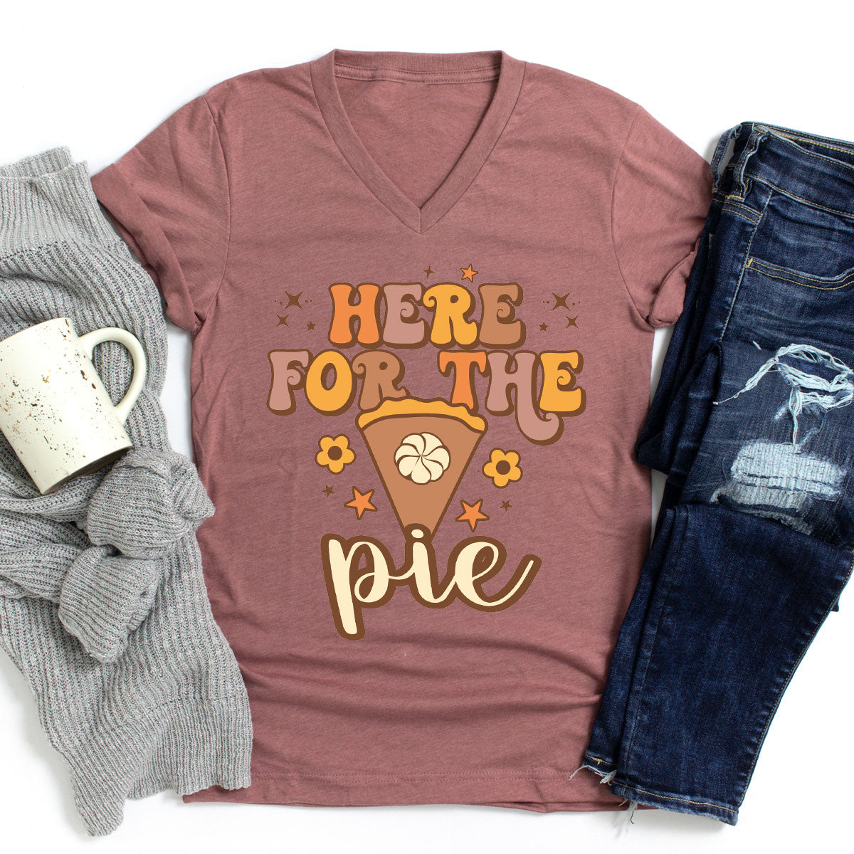 Here For The Pie Shirt, Funny Halloween Shirt, Cute Halloween Hoodie and Sweatshirt