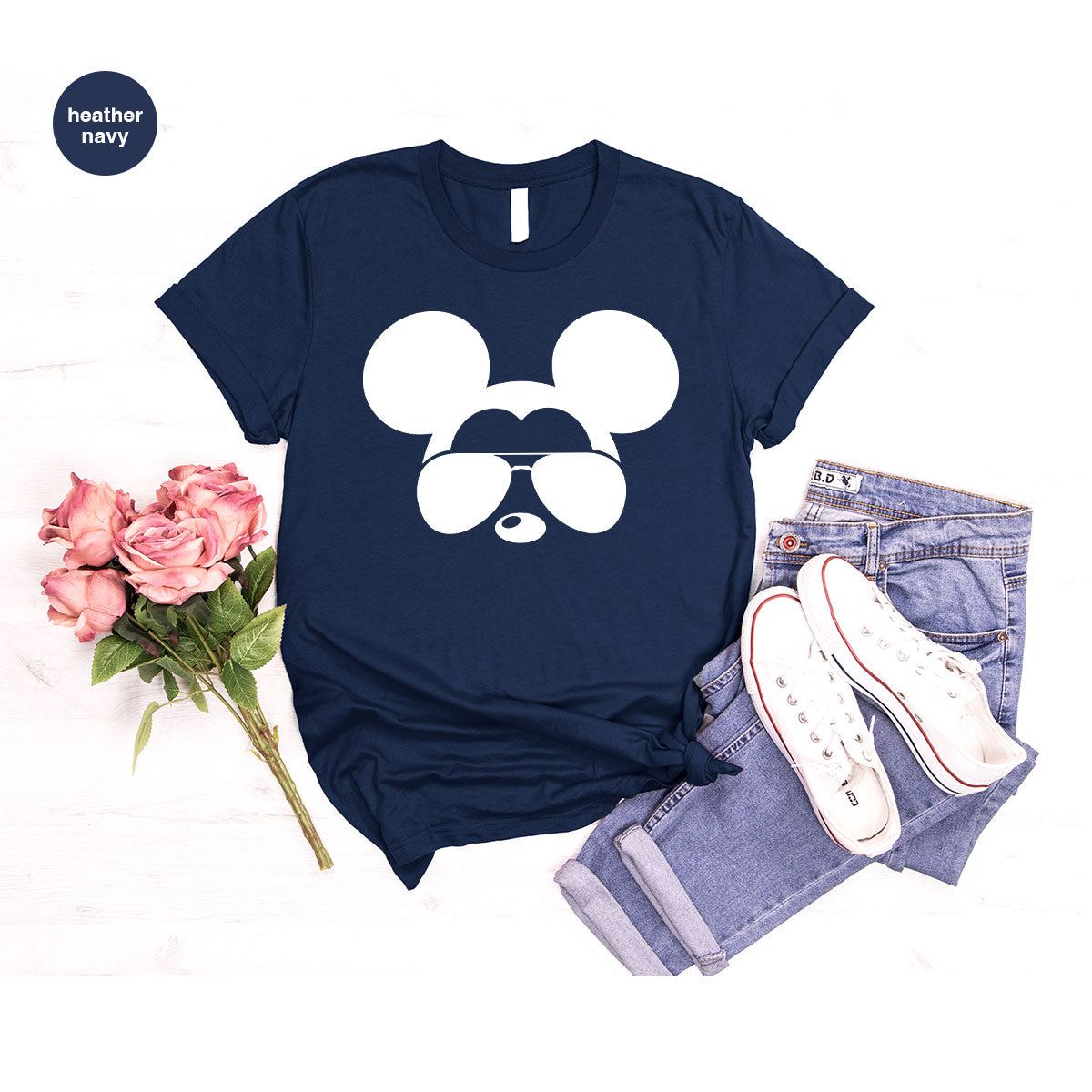 Disney Sweatshirt, Disney Mickey Graphic Tee for Kids, Disney Gift for Kids, Mickey Silhouette Unisex Shirt, Disney Family Shirt