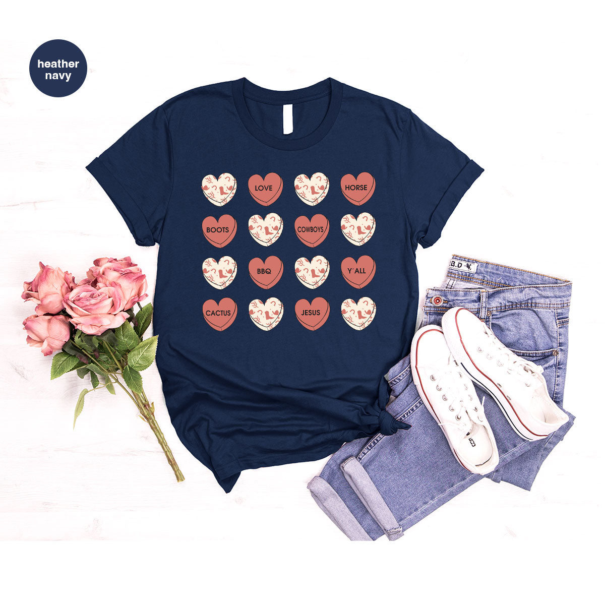 Heart Shirt, Lover Tee, Valentine's Day Heart T-Shirt, 2023 Feb 14 Shirt