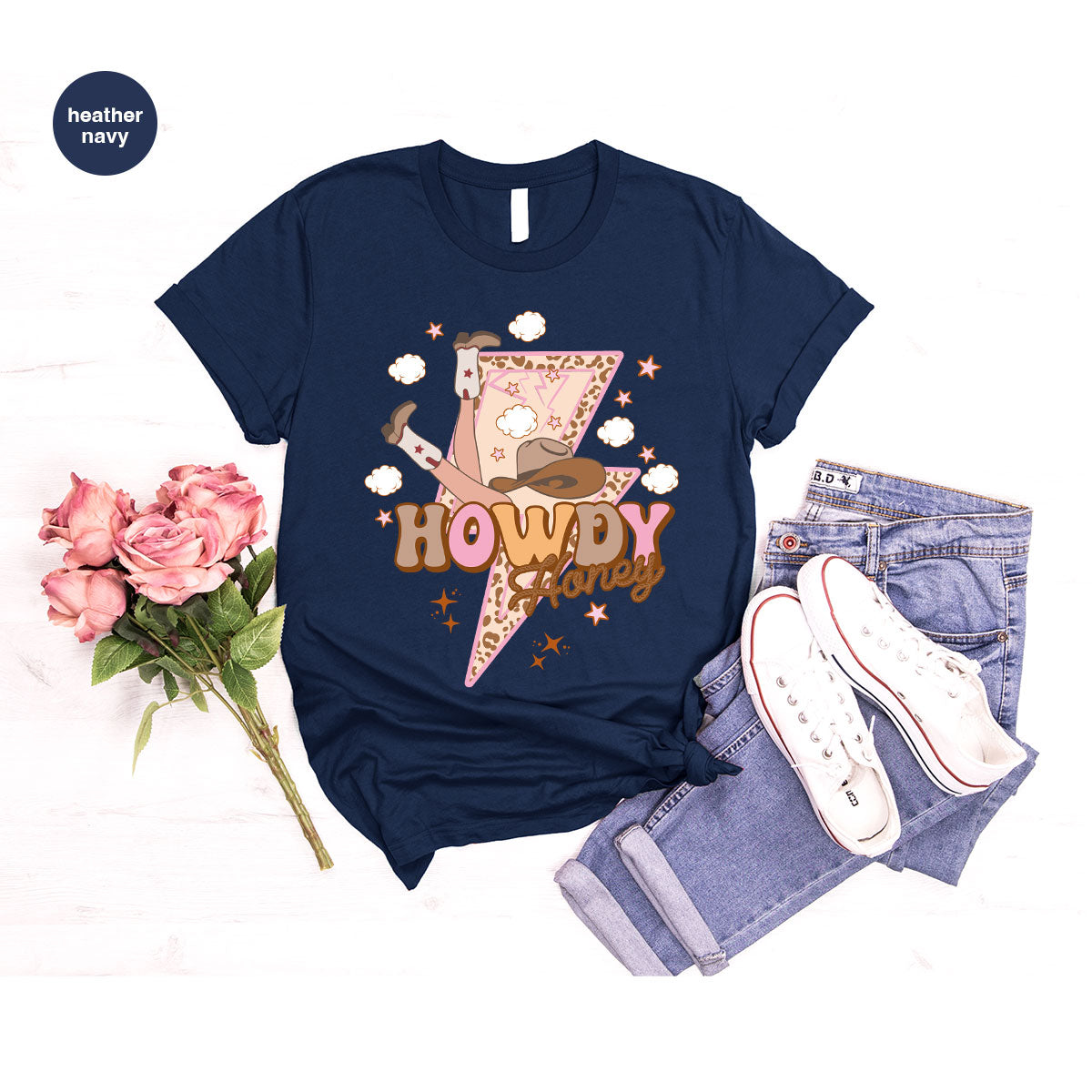 Howdy Honey Shirt, Valentine's Day T-Shirt, Valentine Honey Tee