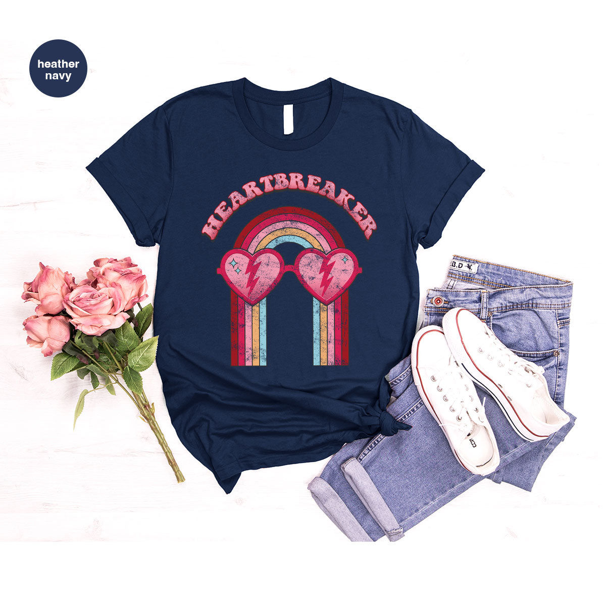 Heartbreaker Shirt, Anti Valentine's Day T-Shirt, Gift for Anti Love Shirt