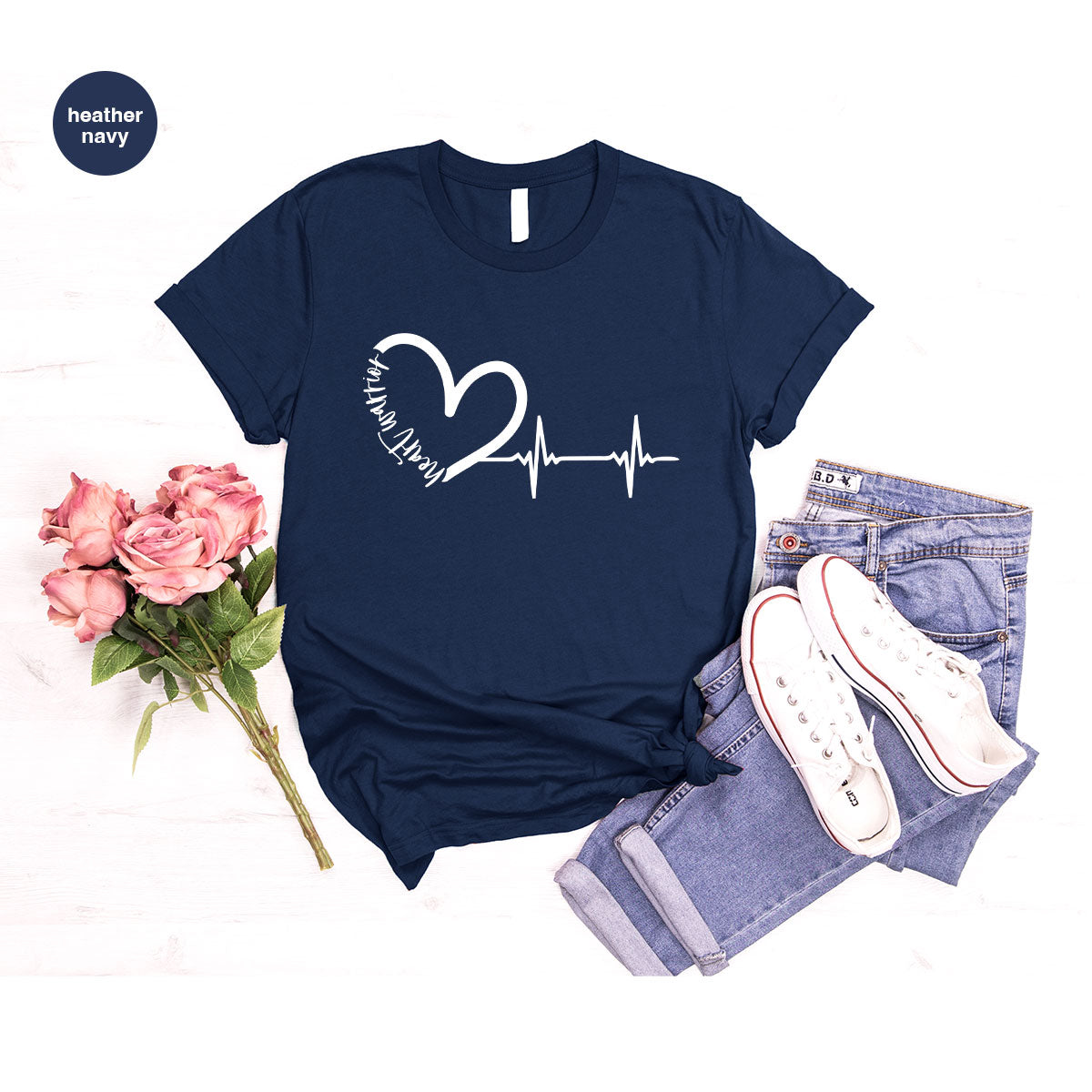 Heart Shirt, Valentine's Day T-Shirt, Valentine's Day Heart Tee