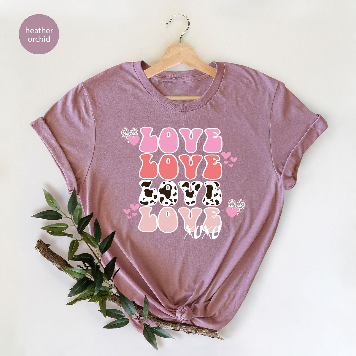 Love Shirt, Love Day T-Shirt, Valentine's Day Tee, 2023 Valentine's Day Gift