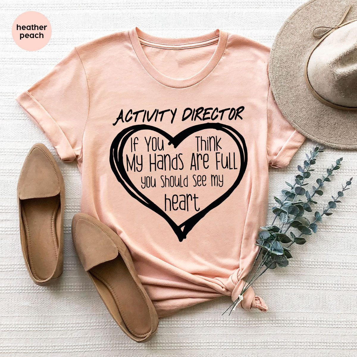 Activity Director Shirt, Love Shirt, Heart Shirt, Gift For Couples