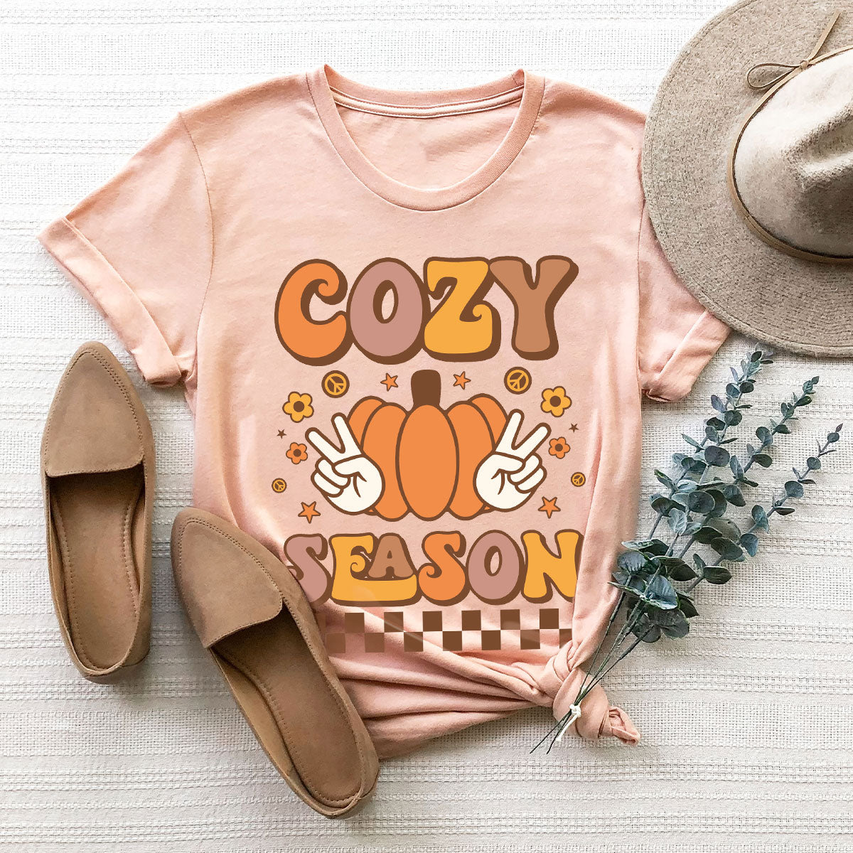 Cozy Thanksgiving Shirt, Funny Thanksgiving T-Shirt, Cozy Season Gee