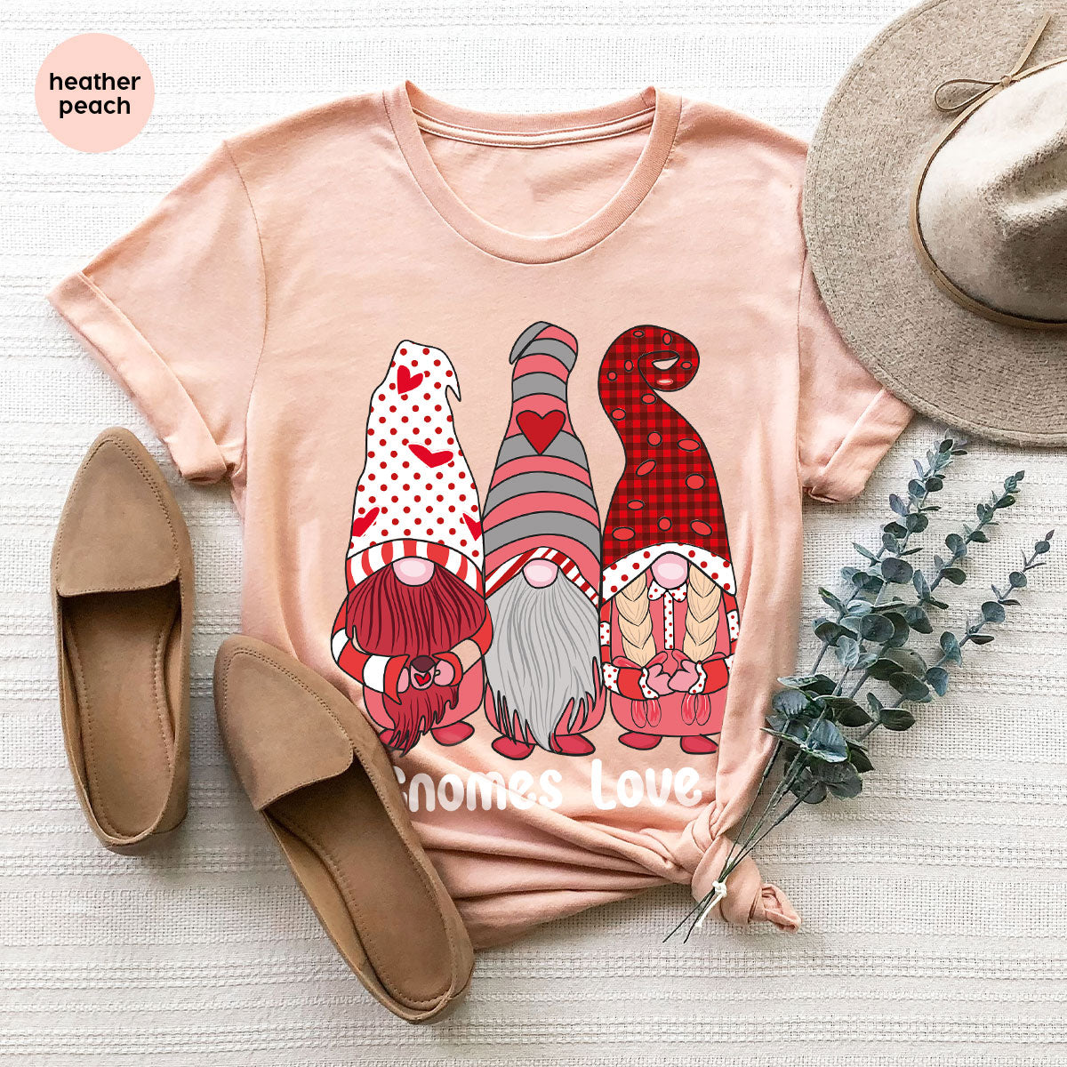 Gnomes Love Shirt, Love 4ever Shirt, Best Love T-Shirt, Valentine's Day Shirt 2023