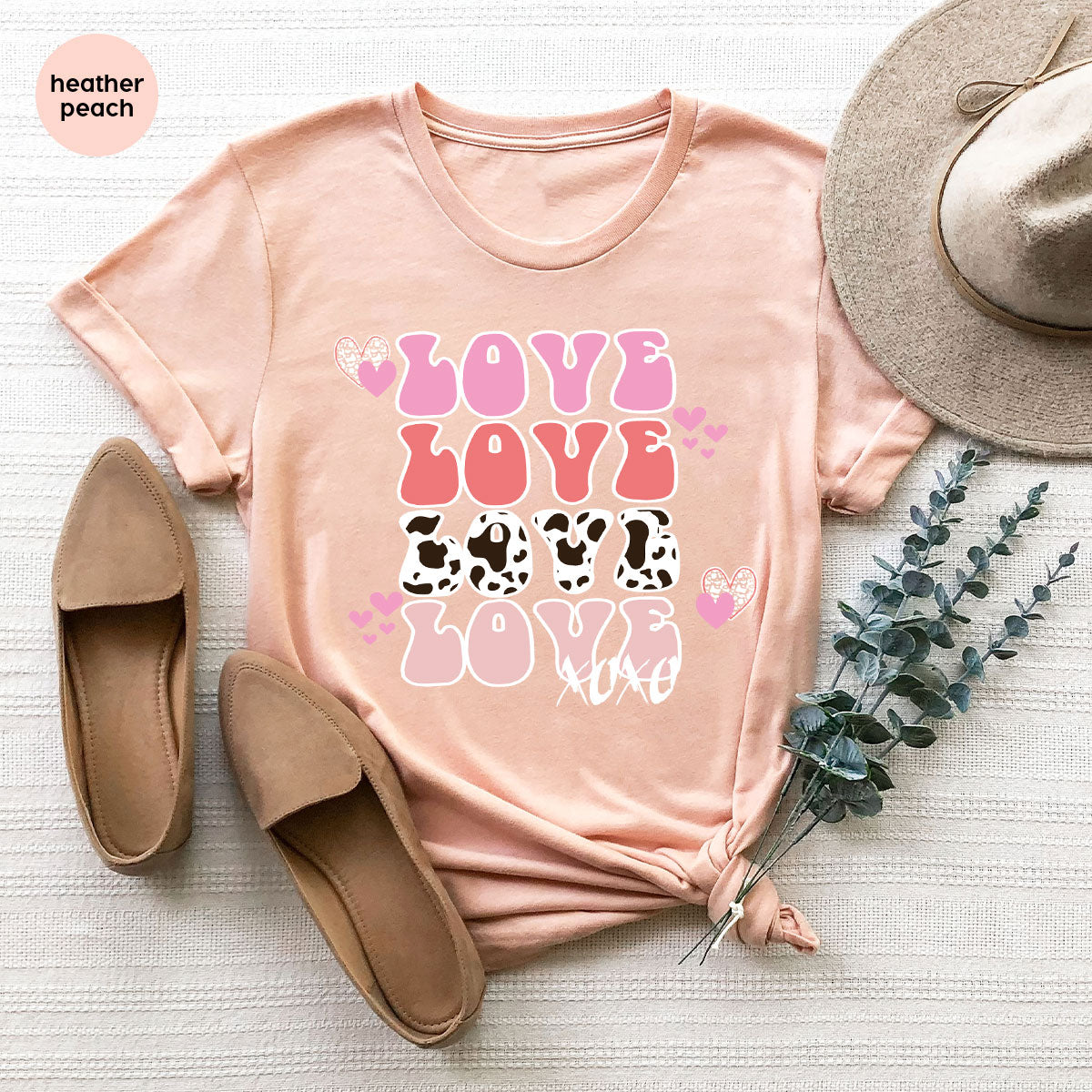 Love Shirt, Love Day T-Shirt, Valentine's Day Tee, 2023 Valentine's Day Gift