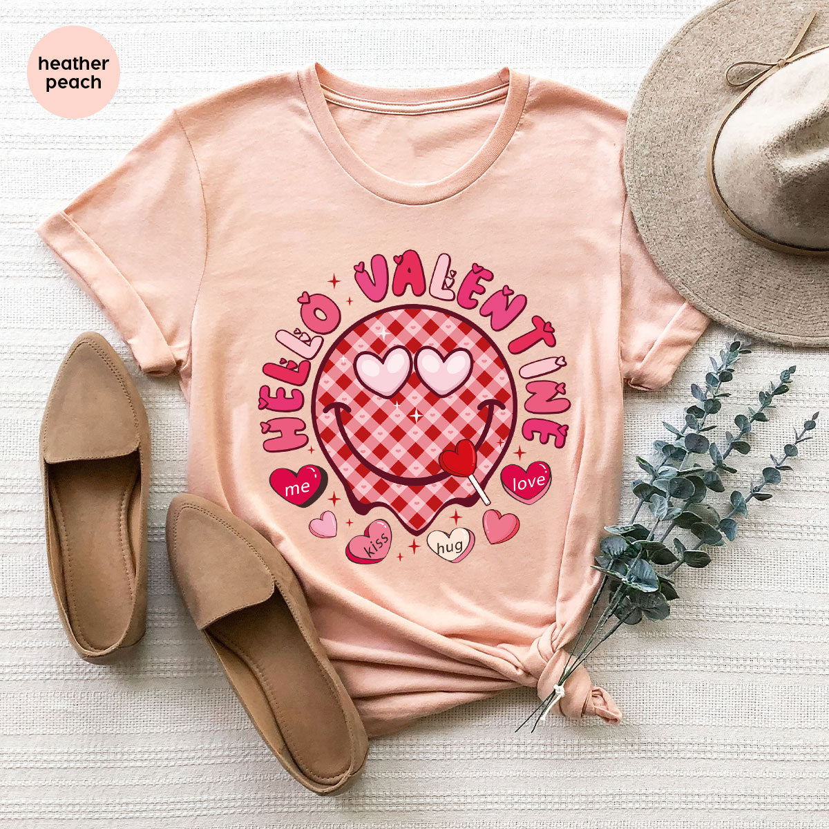 Hello Valentine Shirt, Valentine's Day Love Shirt, Gift for My Love T-Shirt