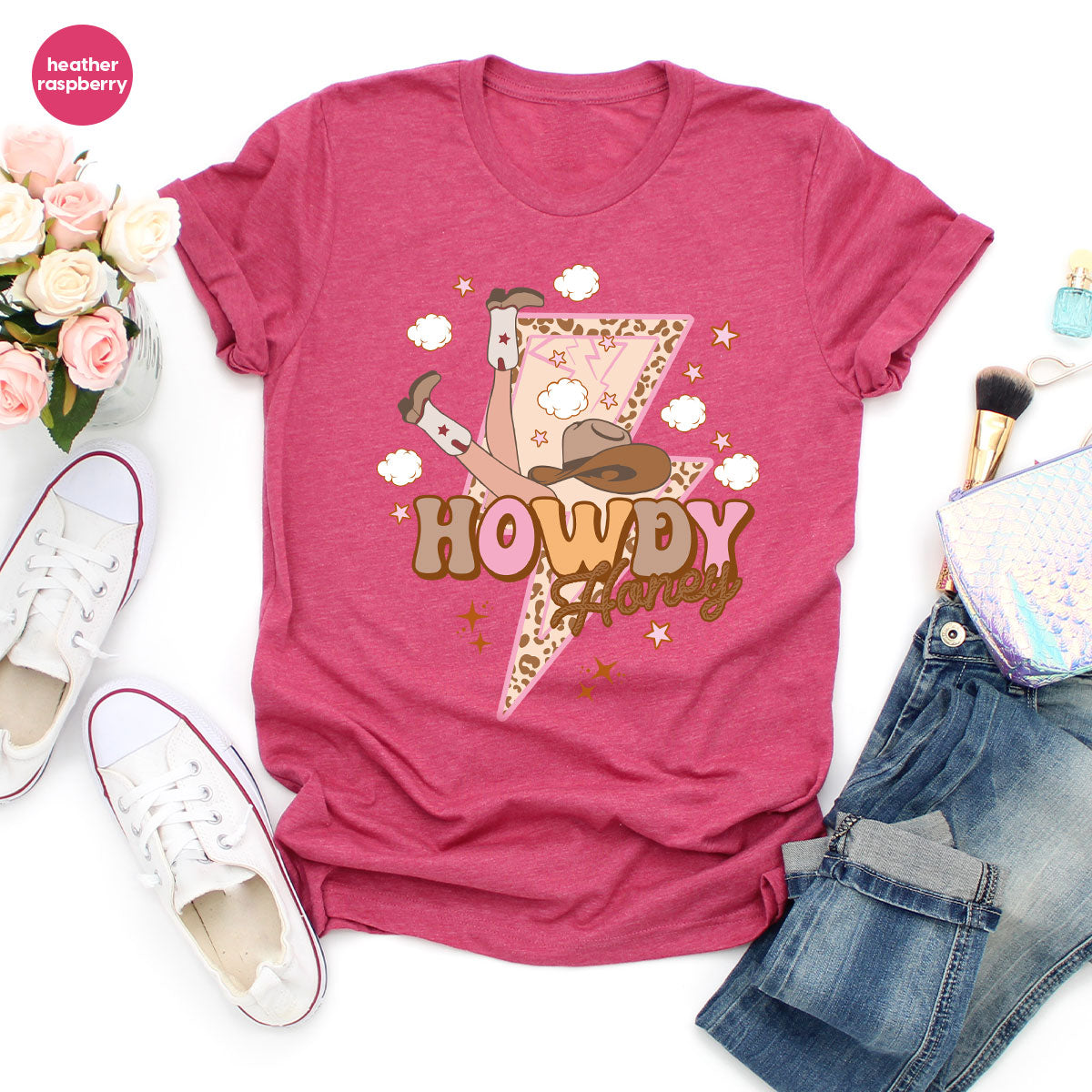Howdy Honey Shirt, Valentine's Day T-Shirt, Valentine Honey Tee