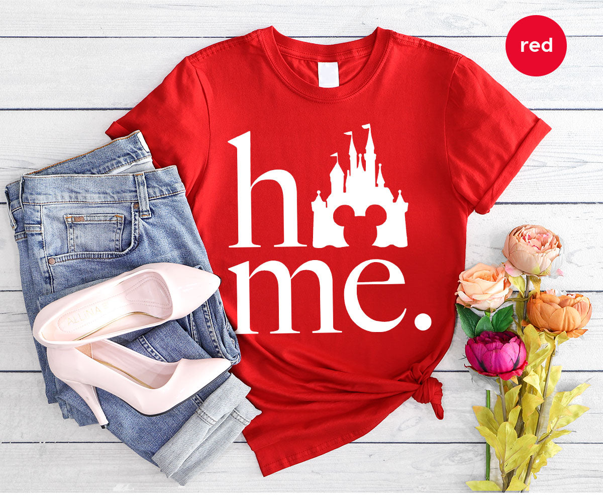 Disney Shirt, Disney Family Shirt, Disney Home Sweatshirt, Disney World Shirt, Disney Castle Graphic Tee for Kids, Disneyland Shirt