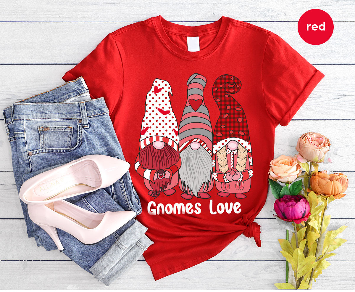 Gnomes Love Shirt, Love 4ever Shirt, Best Love T-Shirt, Valentine's Day Shirt 2023