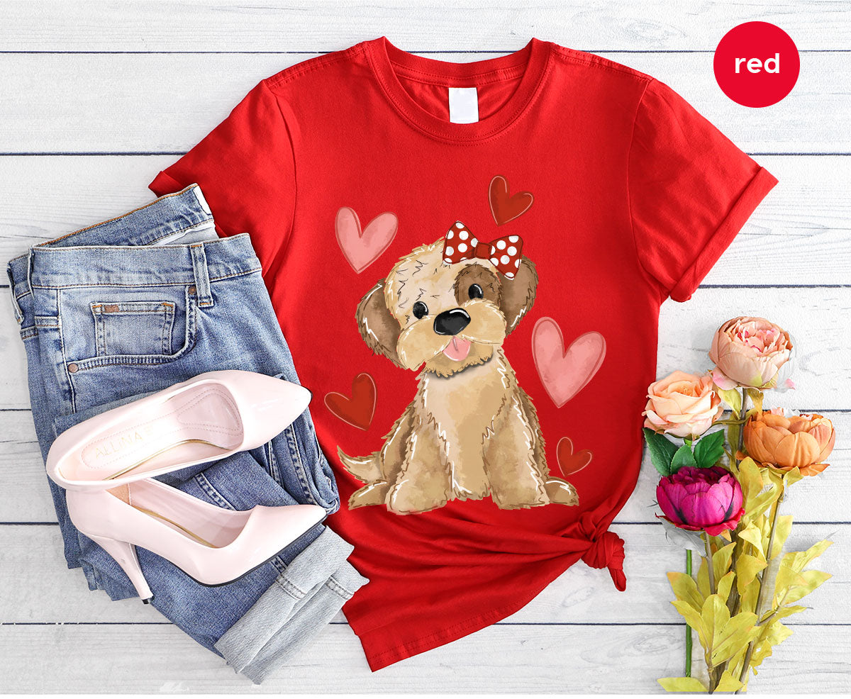 Sweet Dog Shirt, Valentine's Day Dog Lover Shirt, Pet T-Shirt, Pet Lover Tee