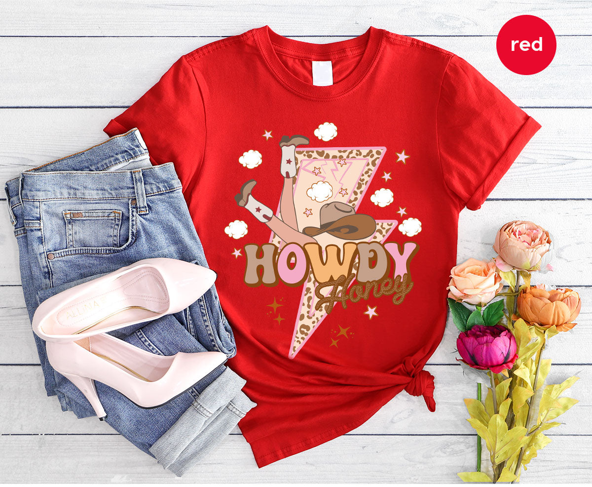 Howdy Honey Shirt, Valentine's Day T-Shirt, Valentine Honey Tee