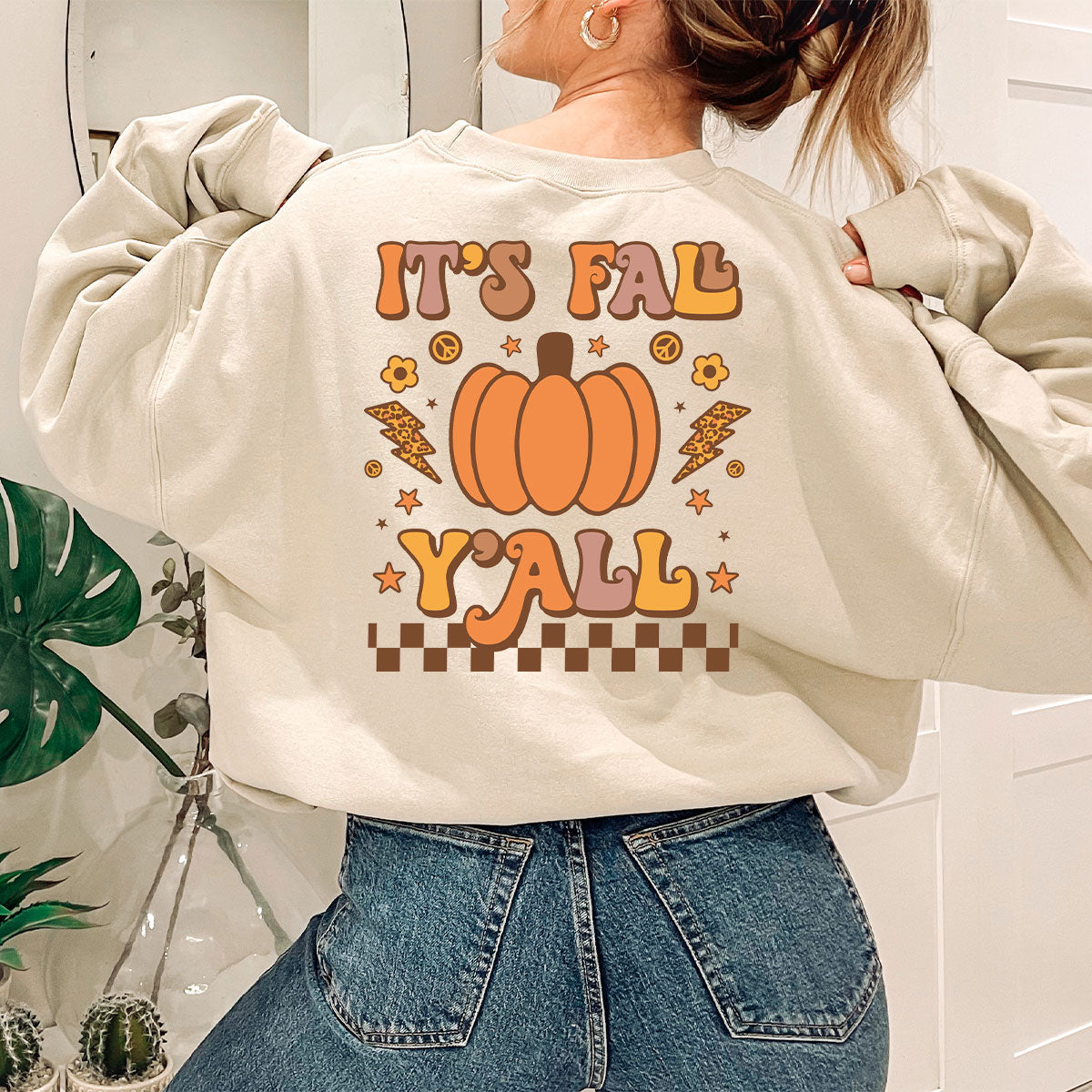 Halloween Fall Shirt, It's Y'Fall T-Shirt, Halloween Fall Hoodie, Long Sleeve and Short Sleeve Shirts