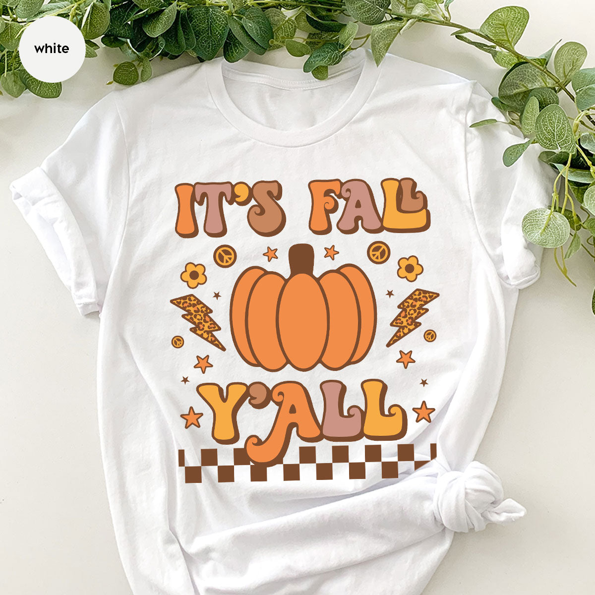 Halloween Fall Shirt, It's Y'Fall T-Shirt, Halloween Fall Hoodie, Long Sleeve and Short Sleeve Shirts