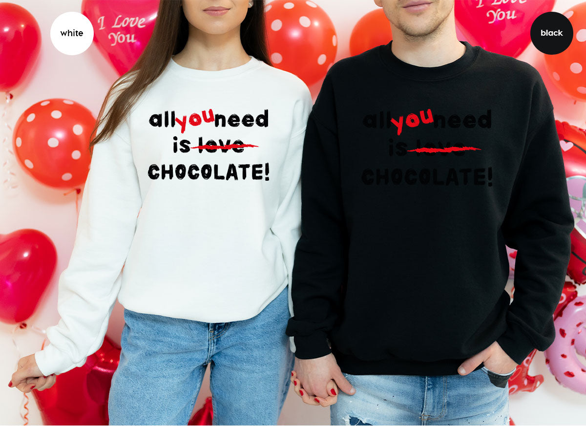 Anti Love Shirt, Chocolate T-Shirt, Anti Valentine's Day T-Shirt