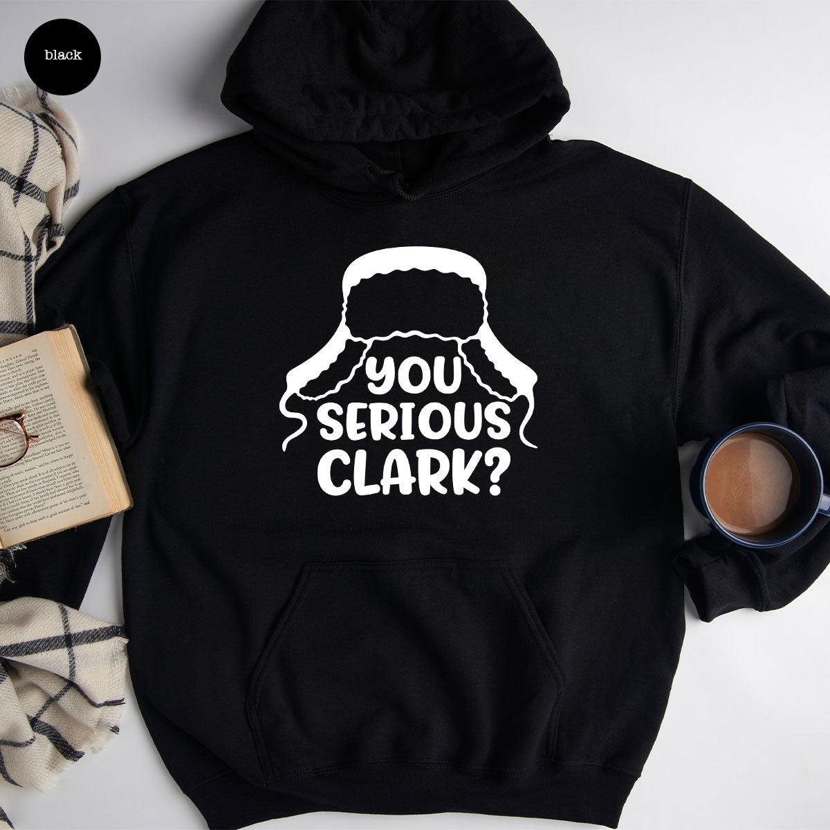 Christmas 2023 Hoodie, You Serious Clark Hoodie, Family Chrismtas Hoodie