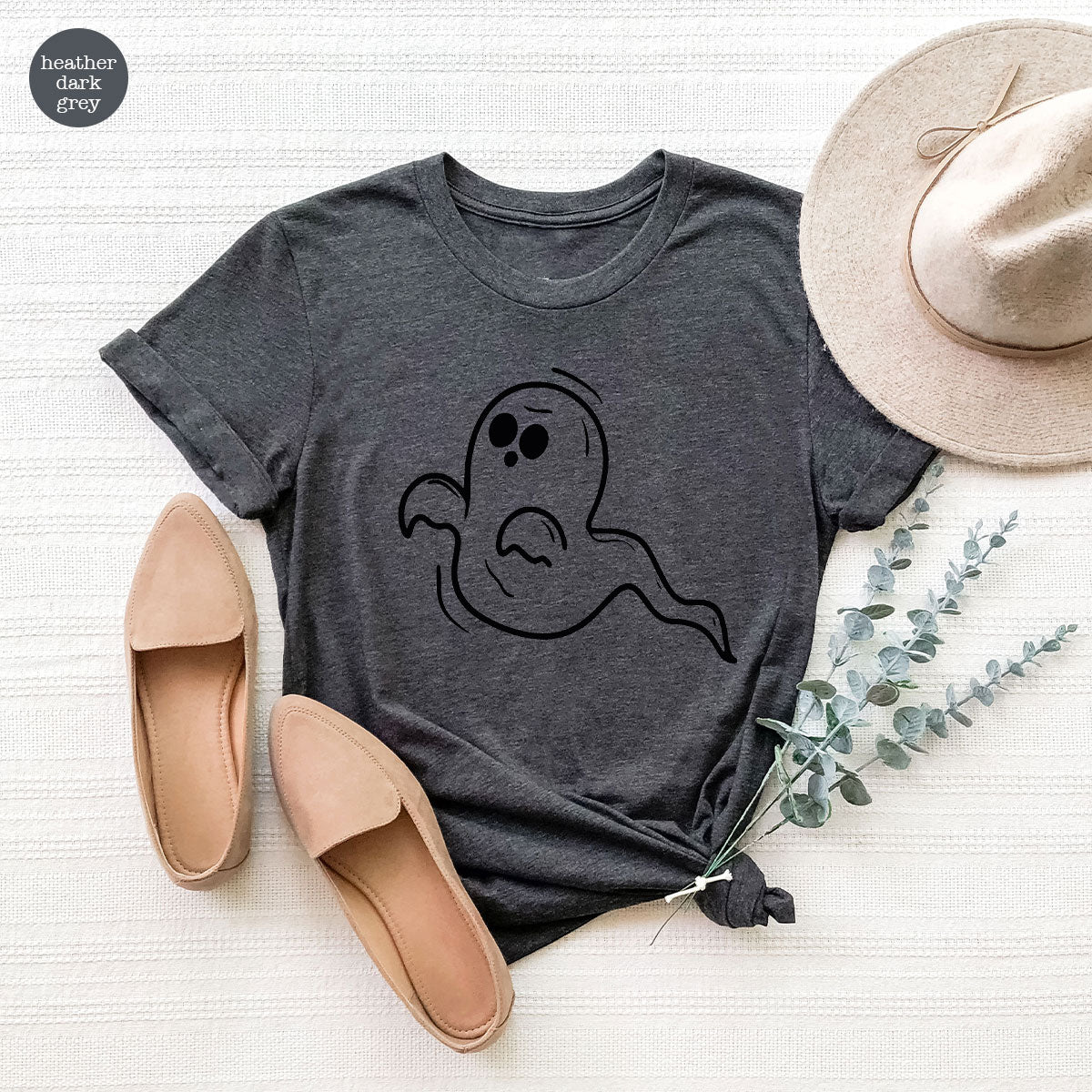 Halloween Ghost T-Shirt, Best Halloween Shirt Design, Halloween Boo Shirt