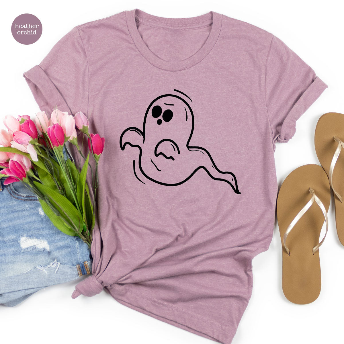 Halloween Ghost T-Shirt, Best Halloween Shirt Design, Halloween Boo Shirt