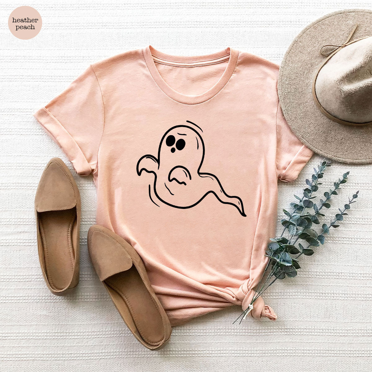 Halloween Ghost T-Shirt, Best Halloween Shirt Design, Halloween Boo Shirt