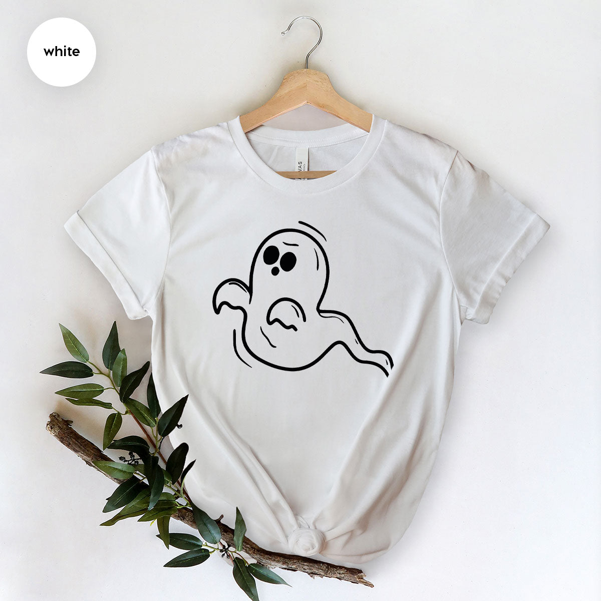 Halloween Ghost T-Shirt, Best Halloween Shirt Design, Halloween Boo Shirt