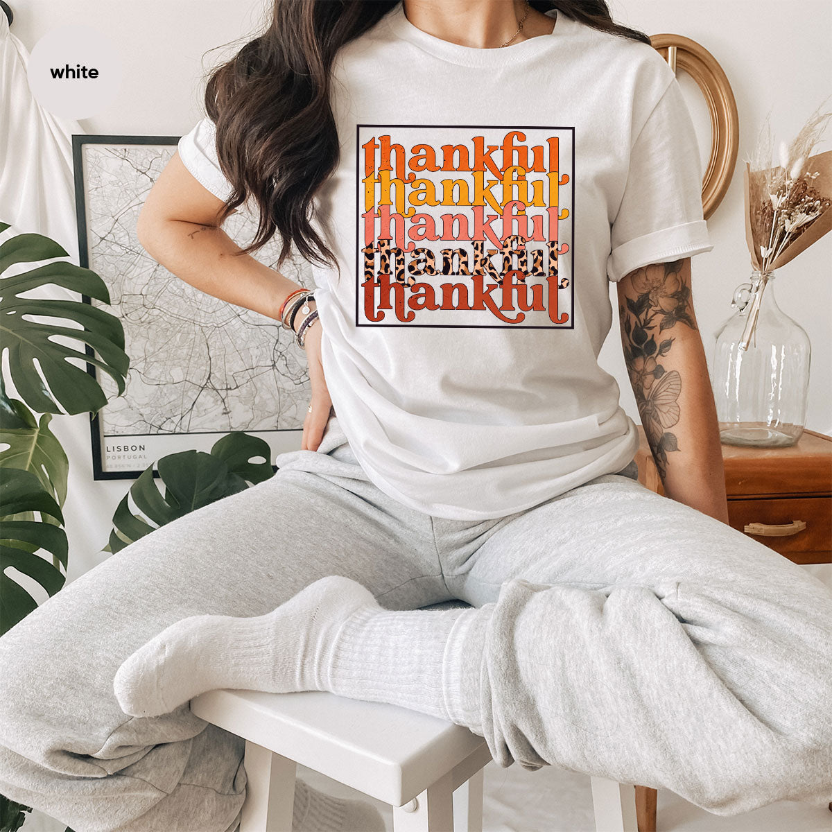 Fall T-Shirt, Thanksgiving Shirt, Fall Vibes Hoodie, Fall T-Shirt Women, Thankful T-Shirt