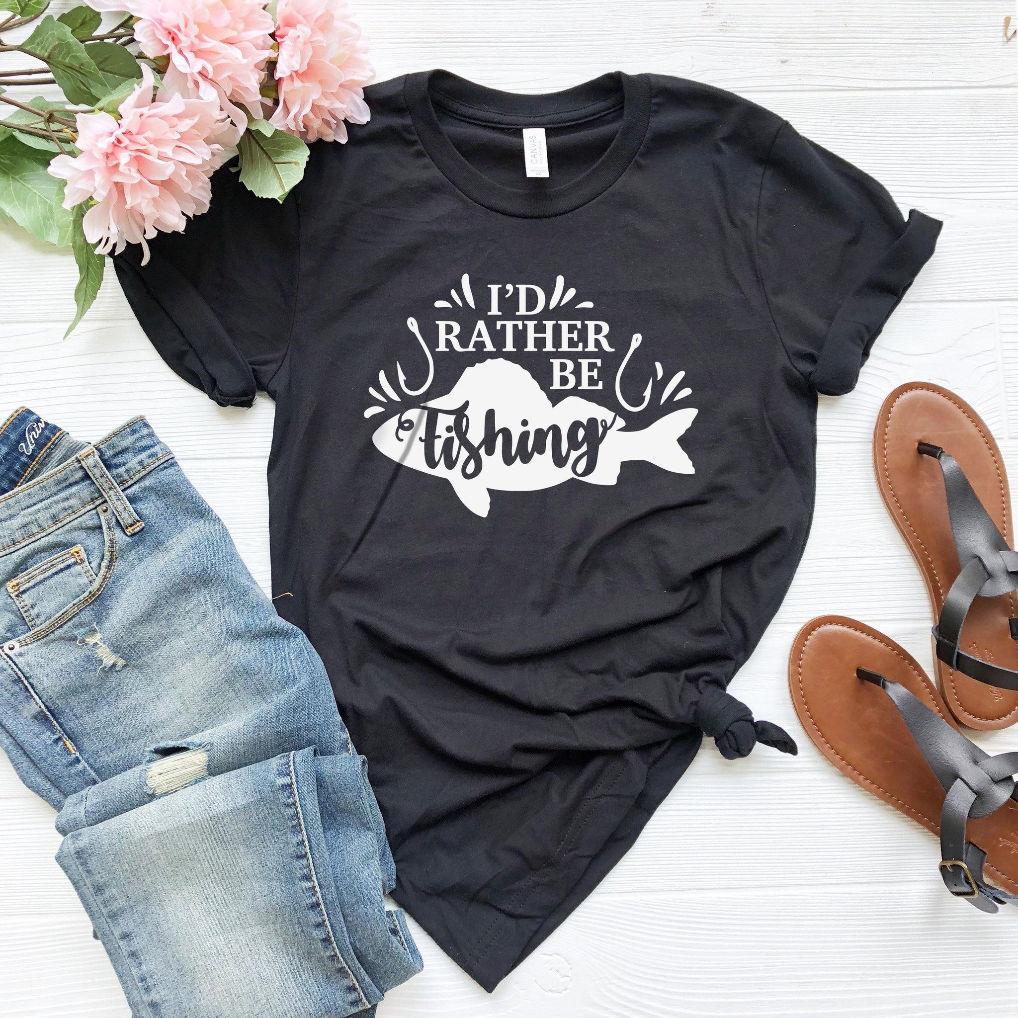 Fishing Funny Shirt, Fishing Dad Shirt, Fathers Day Fishing Shirt, Fishing Gifts For Men, Fishing T Shirt, Fisherman shirt,Rather Fishing,f1 - Fastdeliverytees.com