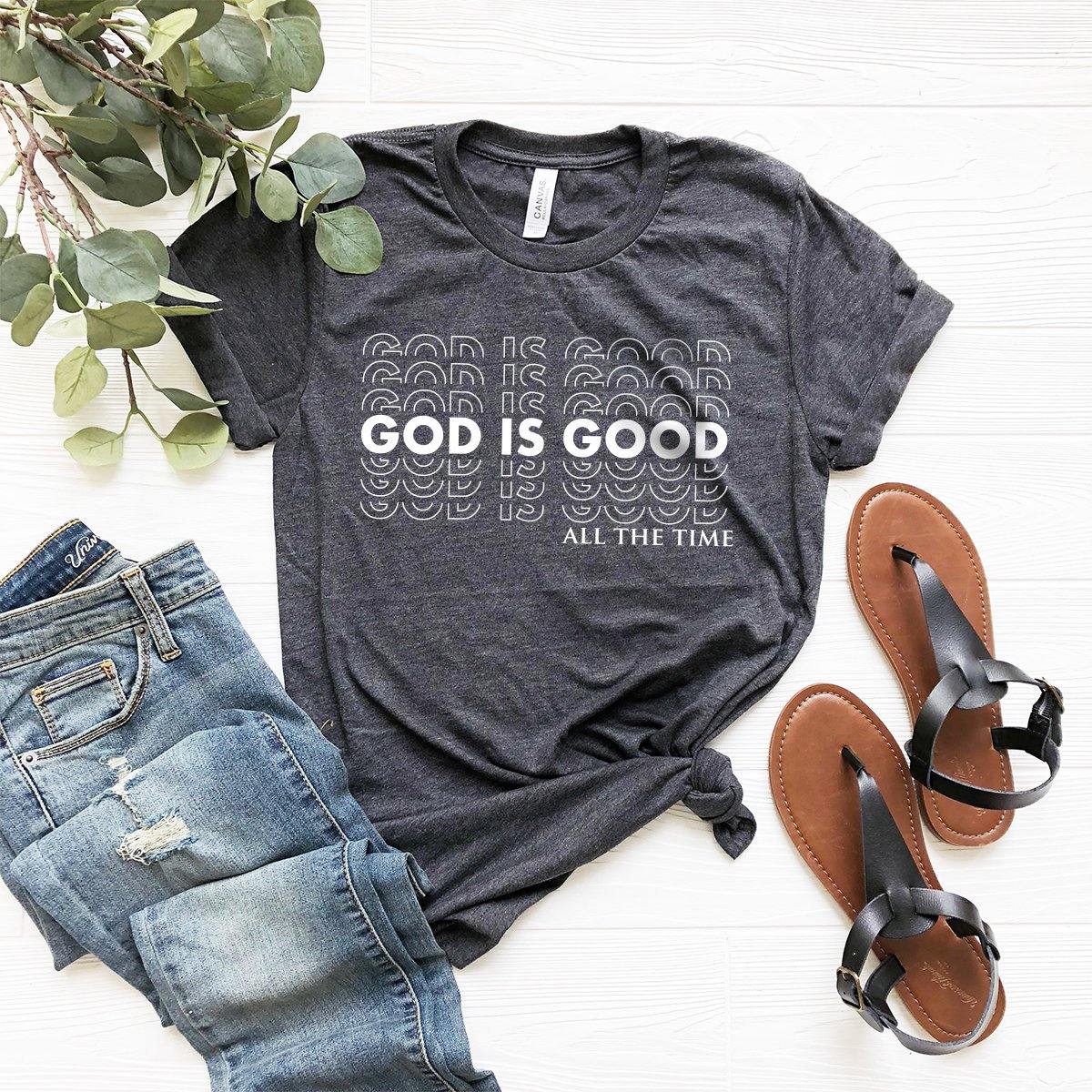 God Is Good Shirt, Prayer Shirt, Religious Shirt, Church Shirt, Gift For Prayer, Faith T-Shirt, Religious T Shirt, Christ Jesus Tee - Fastdeliverytees.com