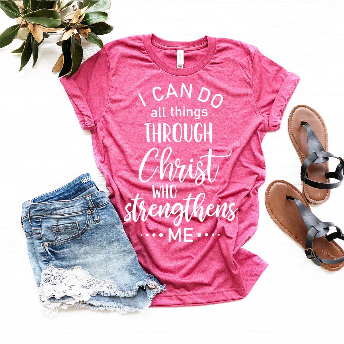 Christian Shirt, Jesus Christ Shirt, Jesus T-Shirt, Jesus Love Shirt, Bible Shirt, Faith Shirt, Christian Gift, Christ Who Strengthens Me - Fastdeliverytees.com