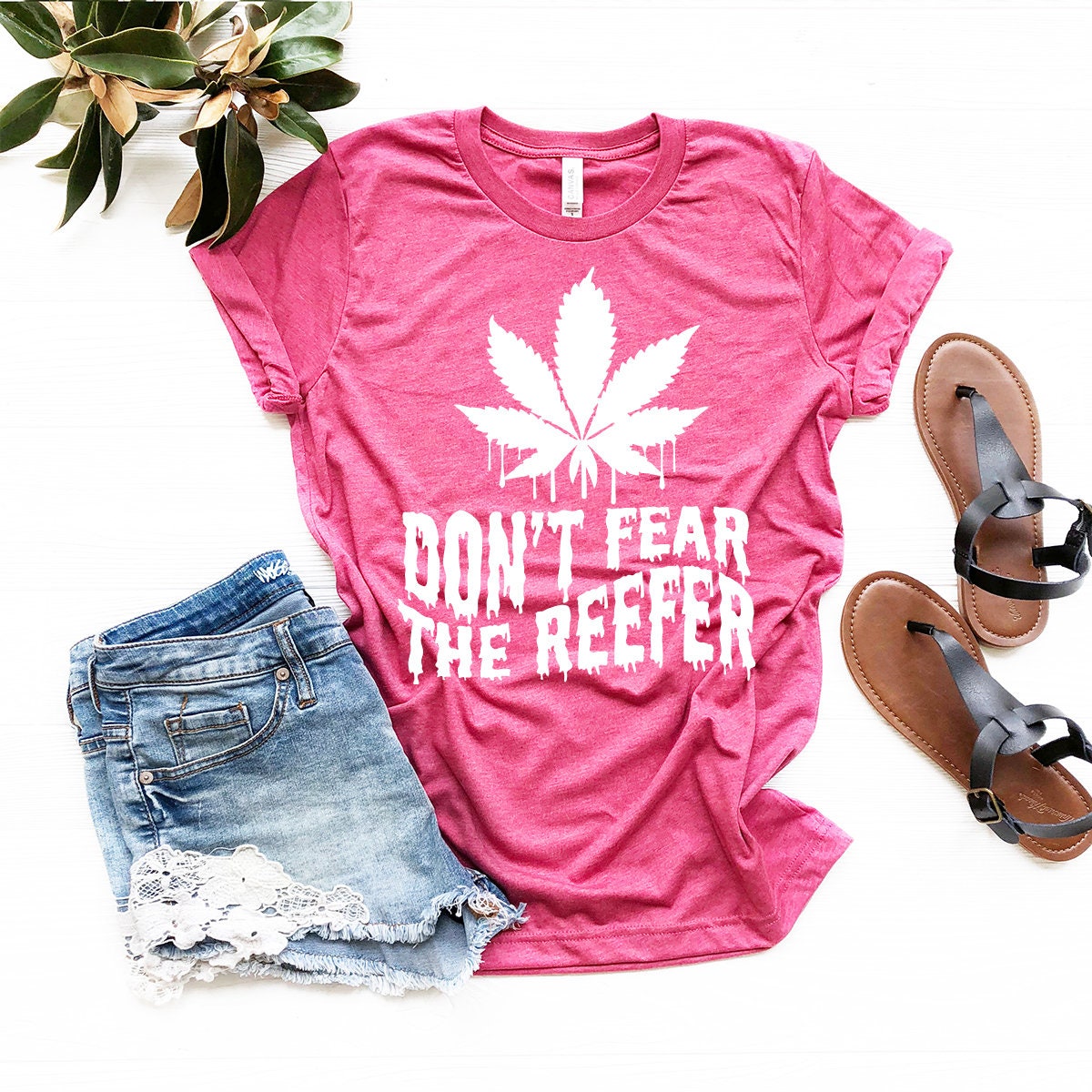 Weed T-Shirt, Cannabis Shirt, Don't Fear The Reefer Shirt, Marijuana Shirt, Funny Weed Shirt, Weed Gift, Weed Tee, 420-Weed Shirt - Fastdeliverytees.com