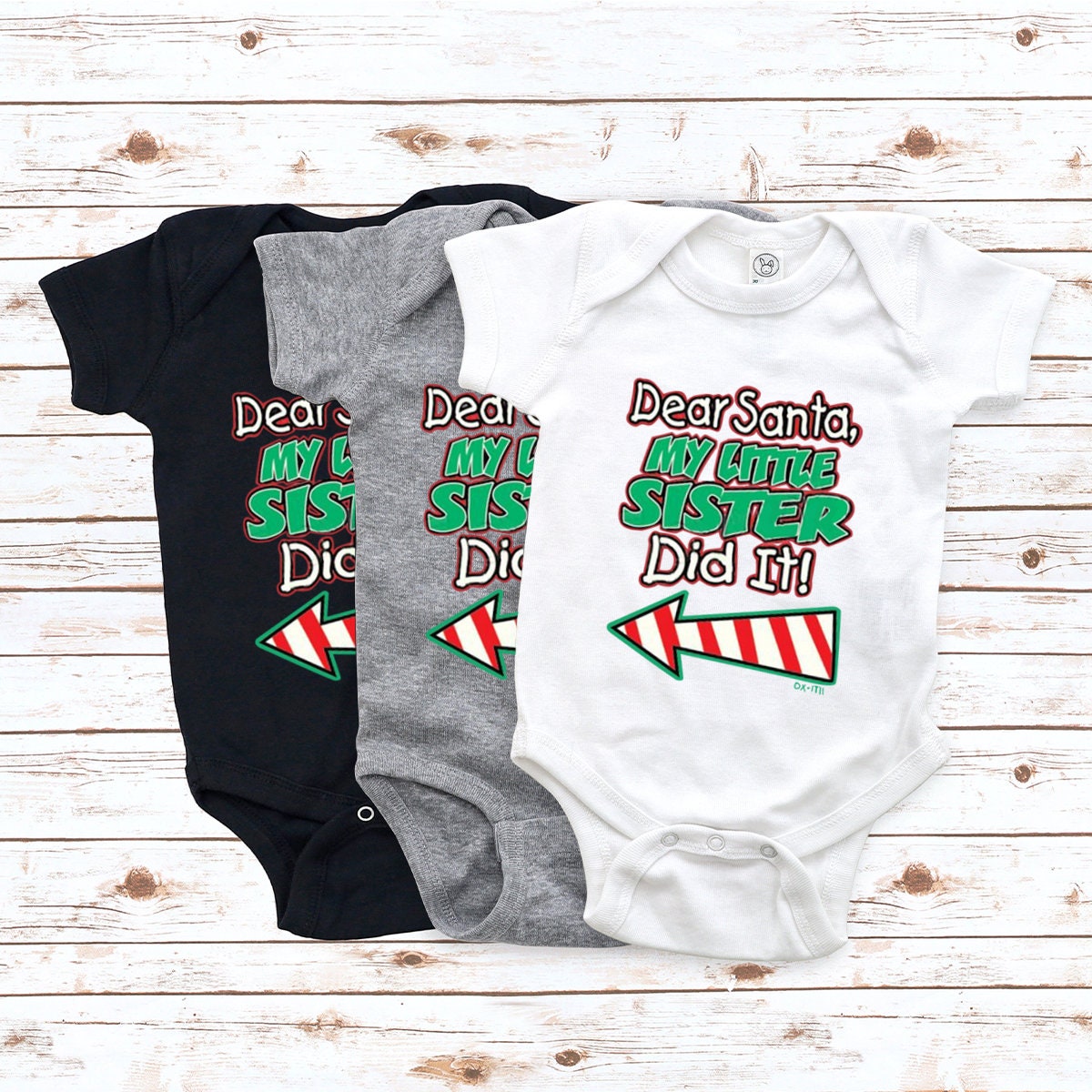 Family Christmas Tee, Christmas Shirt, Santa Shirt, Gift For Kids, Dear Santa My Little Brother Sister Did It Shirt, Christmas Matching Tee - Fastdeliverytees.com