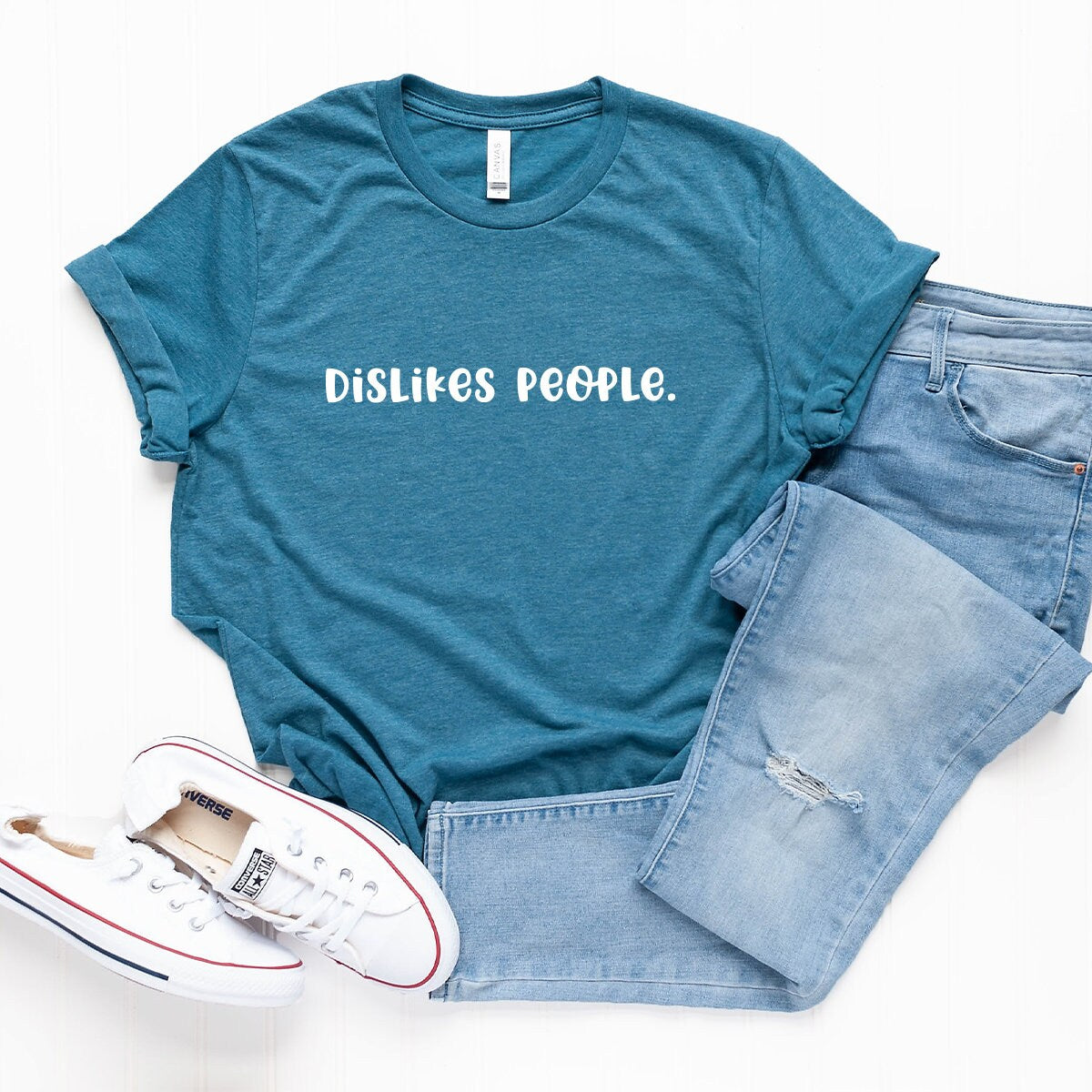 Dislikes People Shirt, Unsocials  Shirt, Funny Introvert Shirt, Introvert Shirt, Introverted Gift, Anti-Social Tee, Socially Awkward Shirt - Fastdeliverytees.com