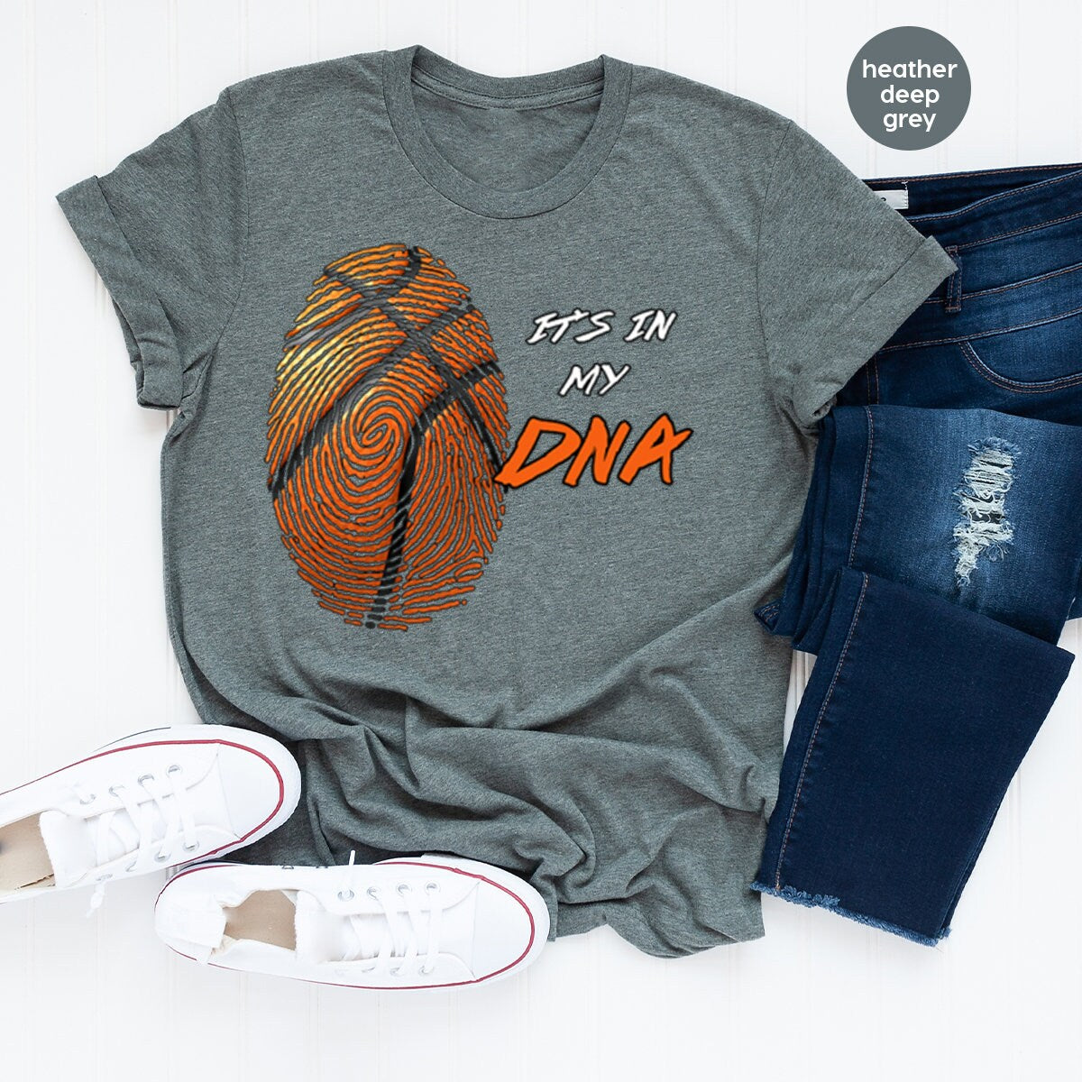 Basketball T Shirt, It's In My Dna Shirt, Basketball Player Tee, Basketball Day Shirt, Game Days T Shirt, Basketball Lover Gift - Fastdeliverytees.com