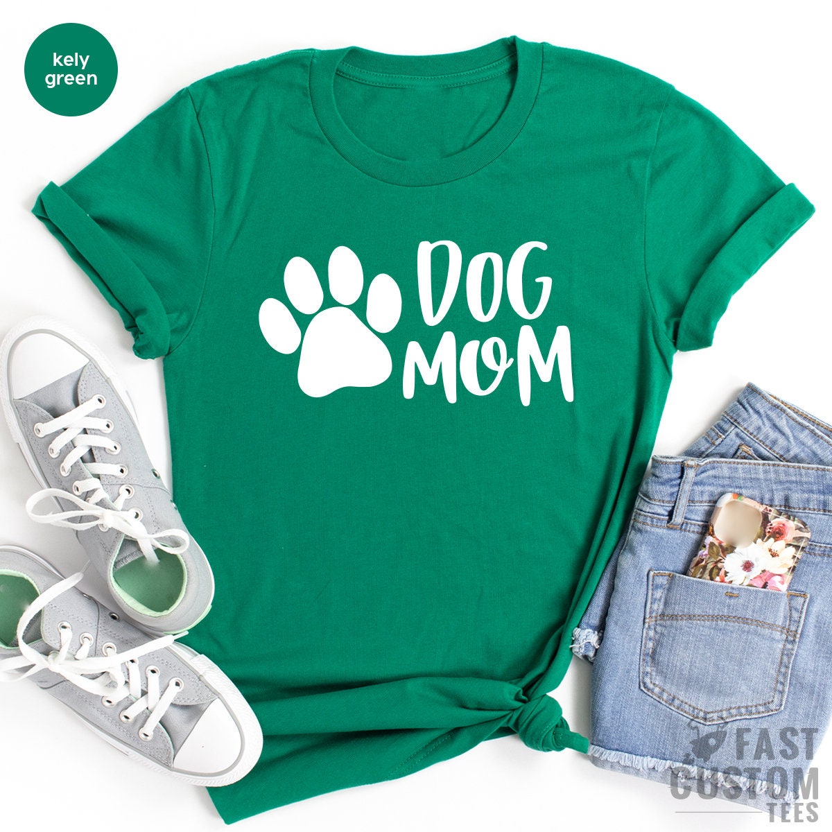 Dog Moms T-Shirt, Pet Lover T Shirt, Best Dog Mama Tshirt, Animal Adoption Shirt, Shirt For Women, Cute Paw Shirt, Dog Owner Gift, Wife Gift - Fastdeliverytees.com