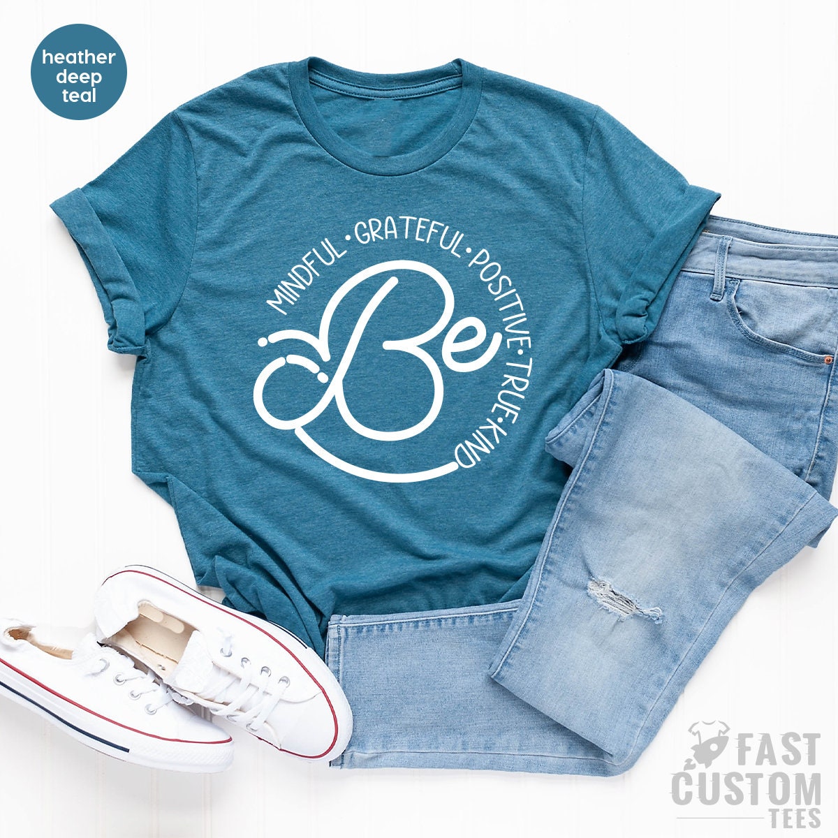 Kindness T Shirt, Inspirational T-Shirt, Positive Shirt, Positive Thinking Tee, Kindful Shirts, Kindful GIfts, Happiness Shirt - Fastdeliverytees.com