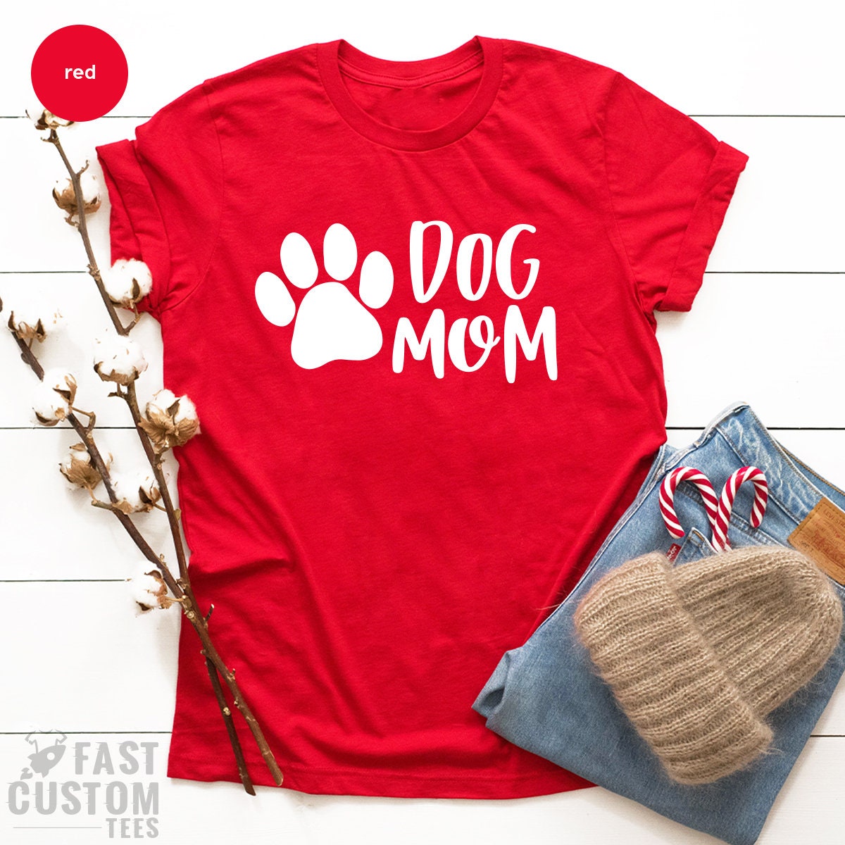 Dog Moms T-Shirt, Pet Lover T Shirt, Best Dog Mama Tshirt, Animal Adoption Shirt, Shirt For Women, Cute Paw Shirt, Dog Owner Gift, Wife Gift - Fastdeliverytees.com